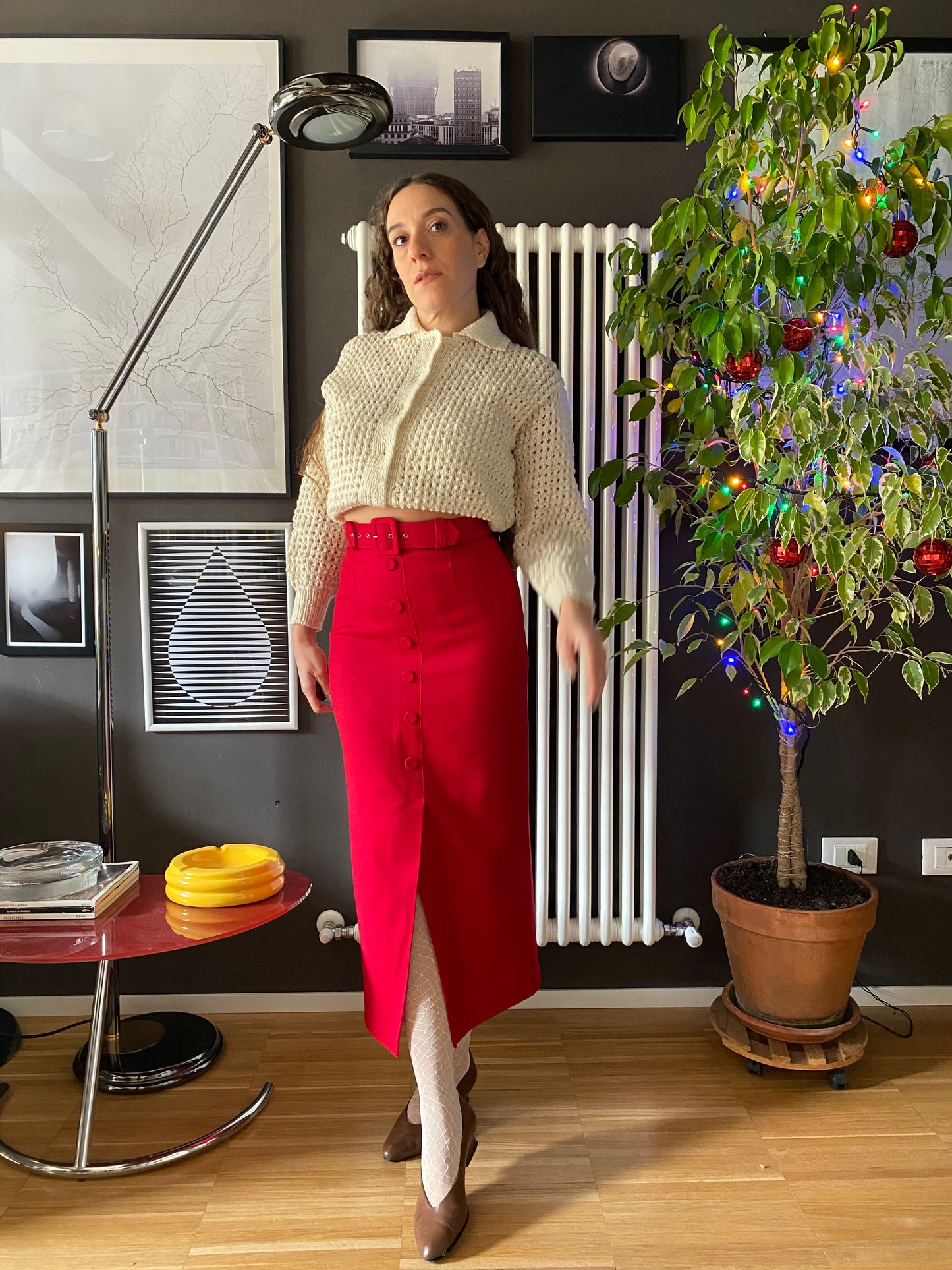 Gonna lunga vita alta lana