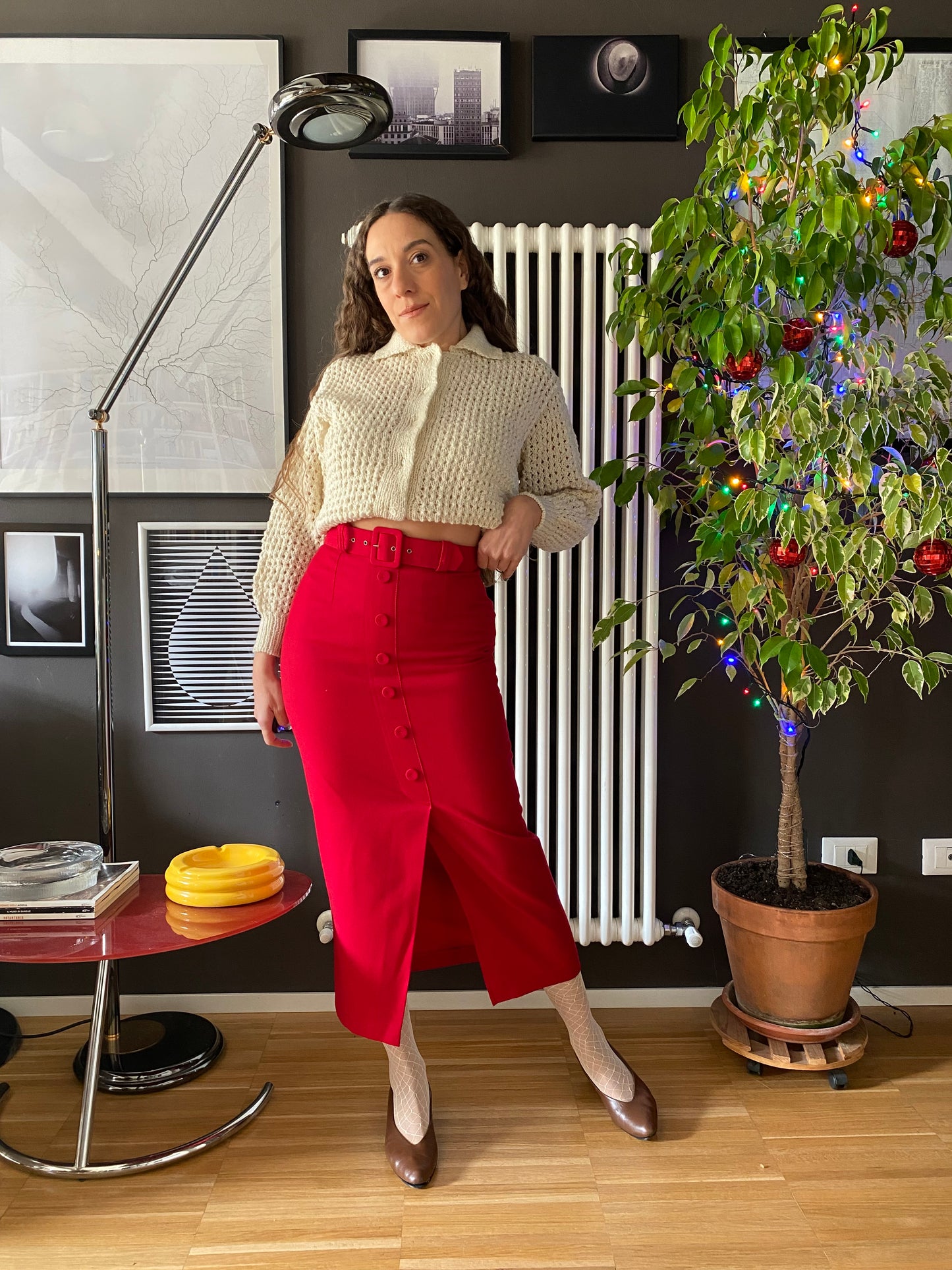 Gonna lunga vita alta lana