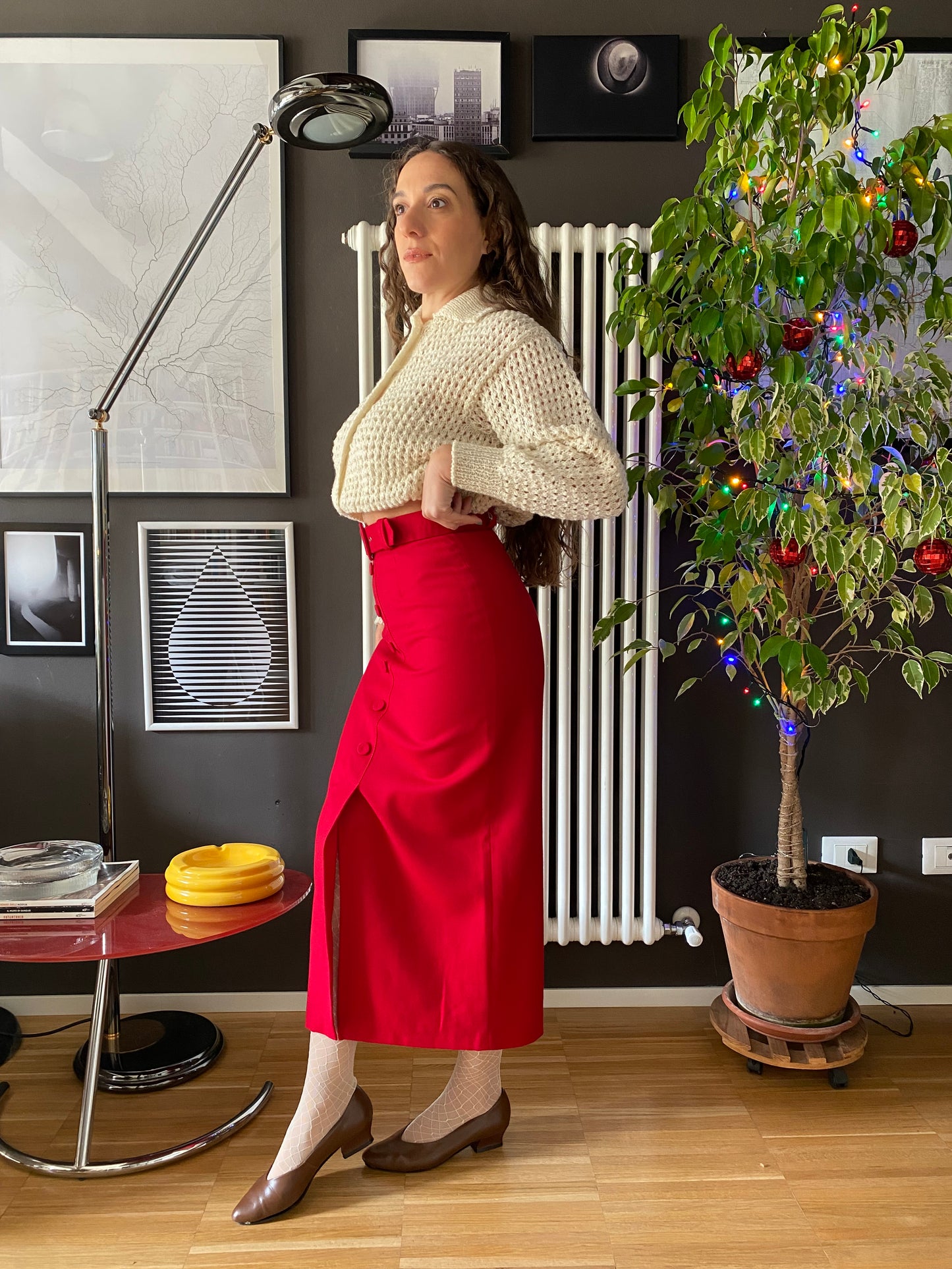 Gonna lunga vita alta lana