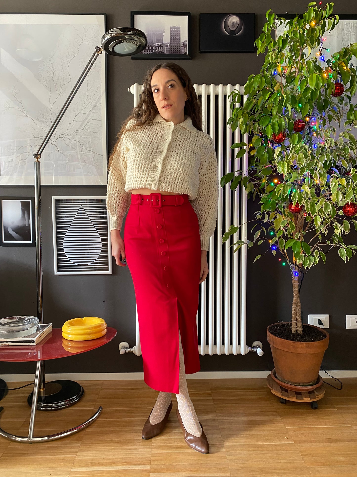 Gonna lunga vita alta lana