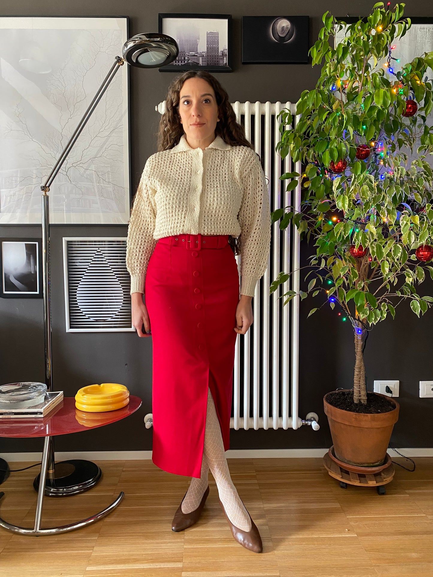 Gonna lunga vita alta lana