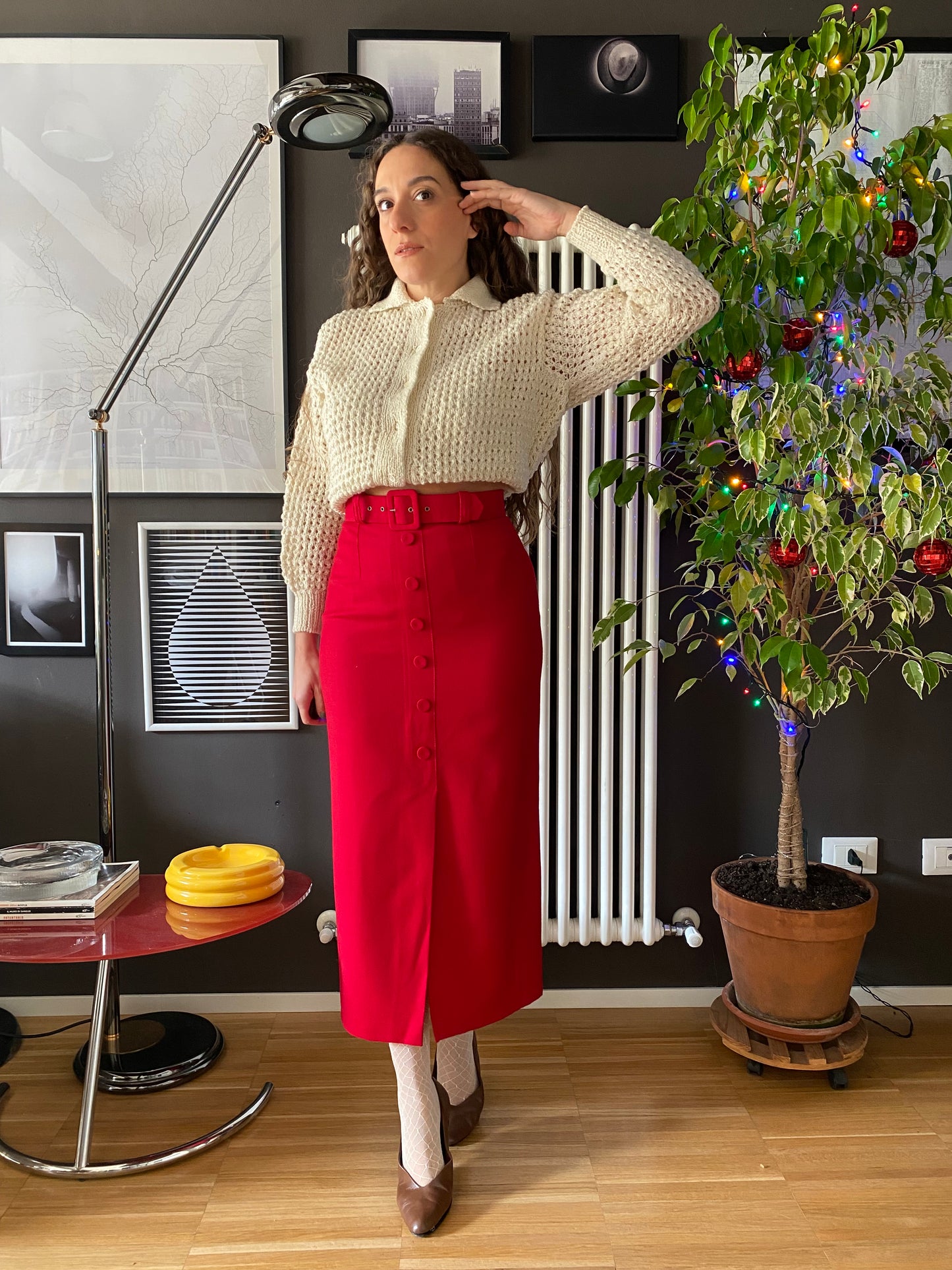 Gonna lunga vita alta lana