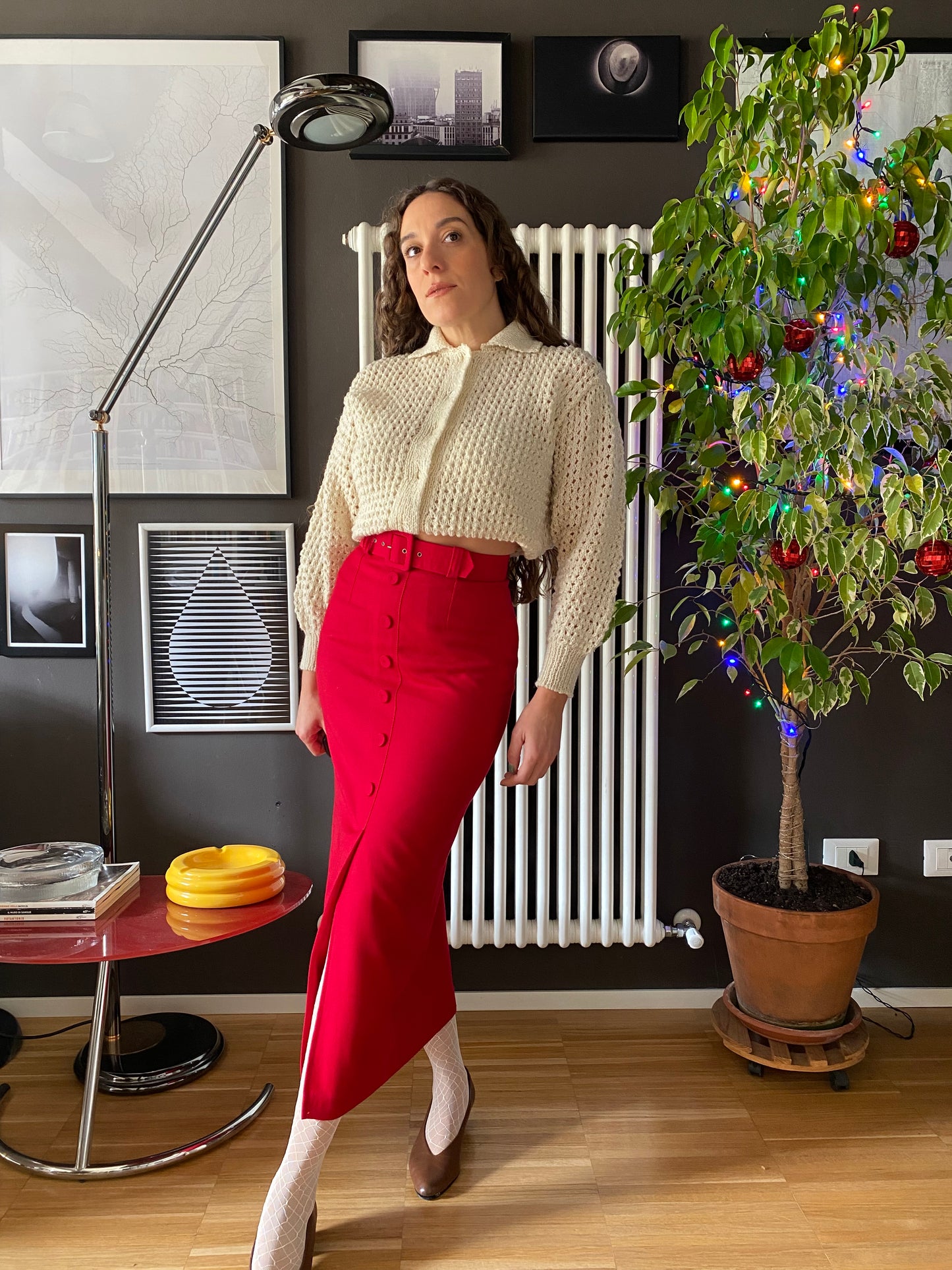 Gonna lunga vita alta lana