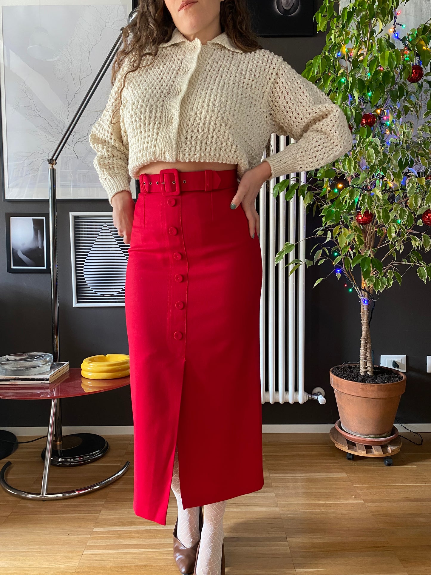 Gonna lunga vita alta lana