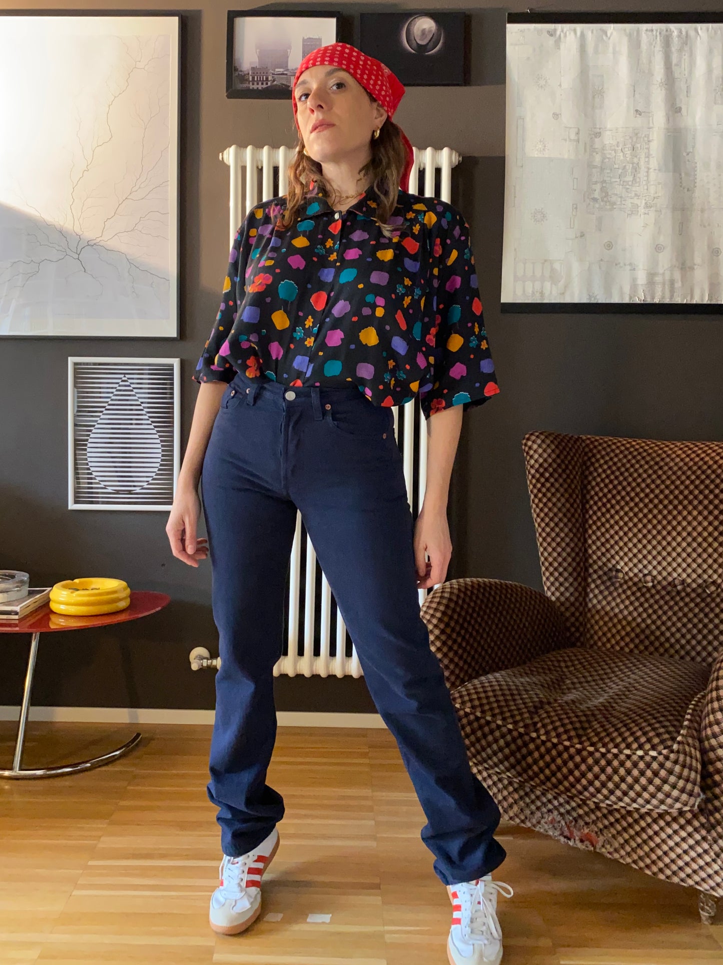 Jeans Levi’s 501 blu navy W 27 L 34