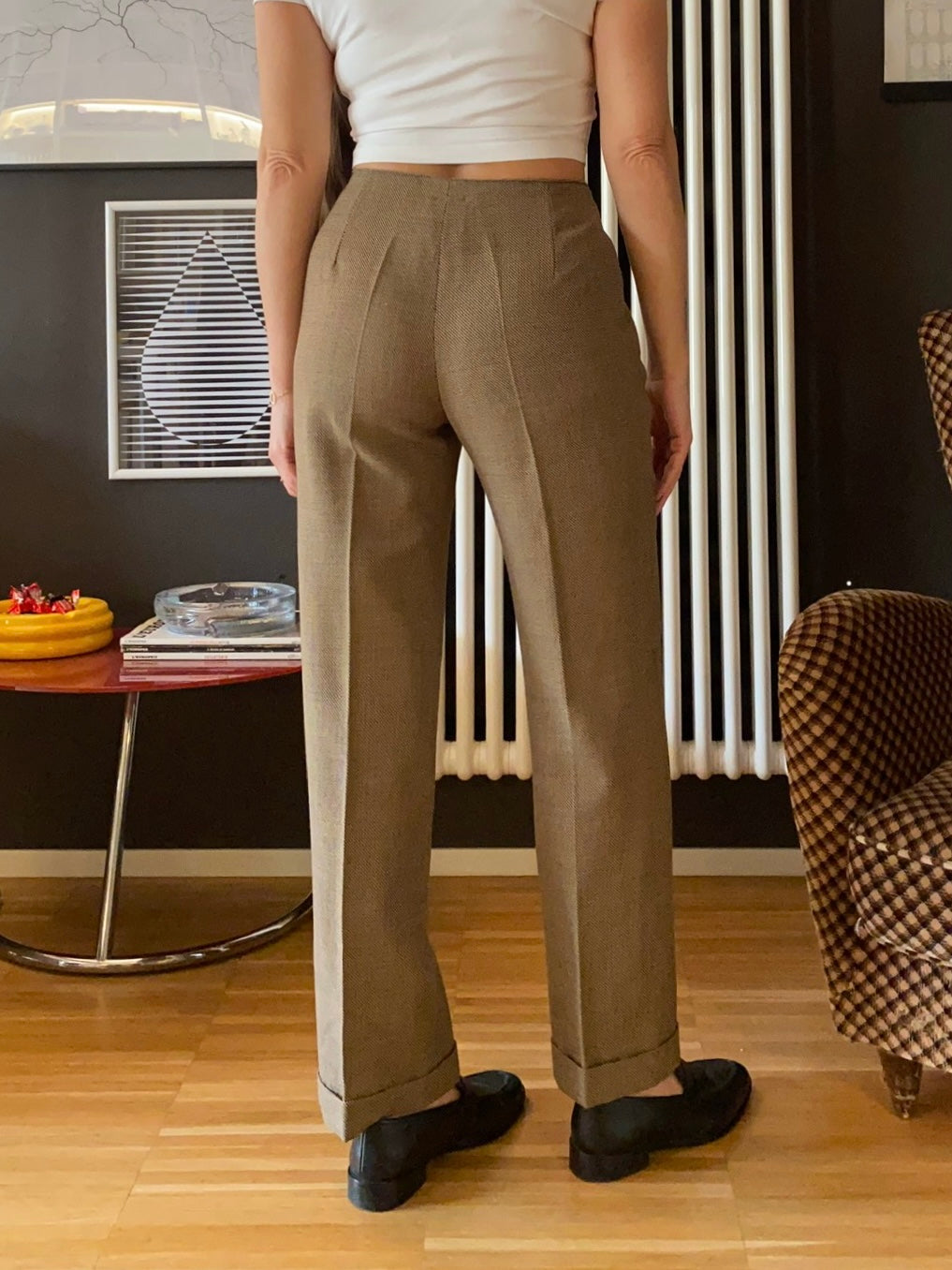 Pantalone in fresco lana