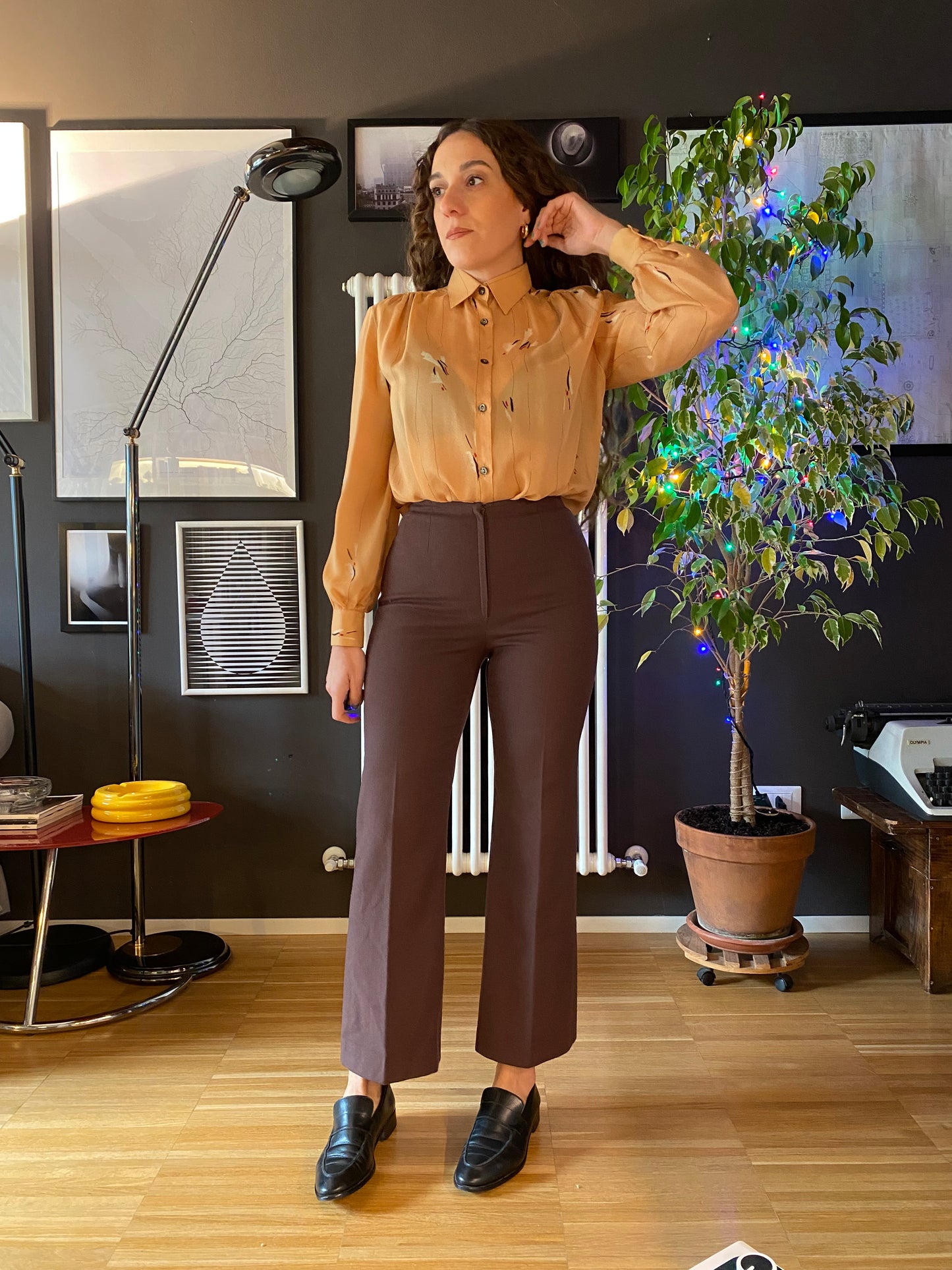 Pantalone lana anni 70