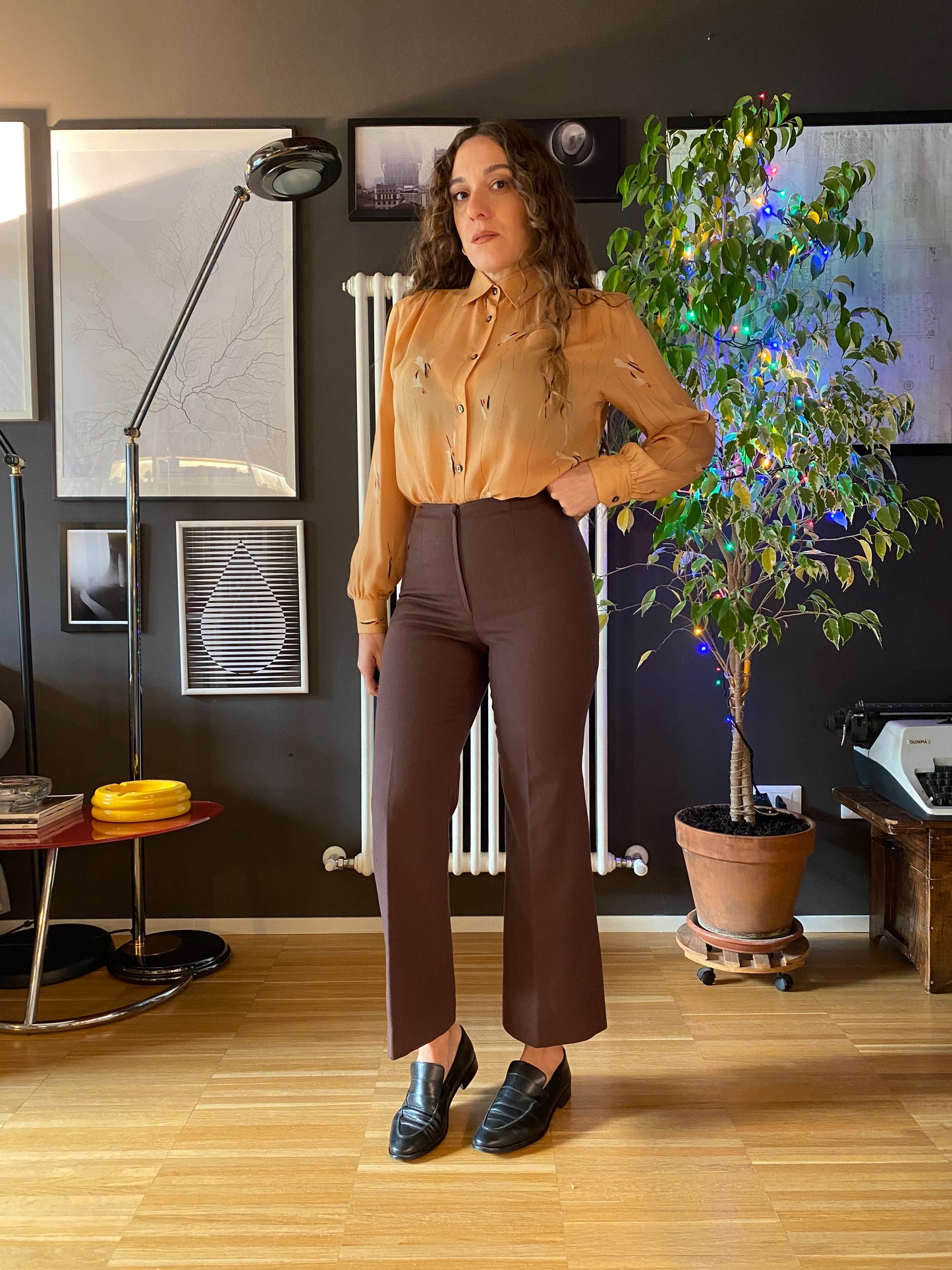 Pantalone lana anni 70