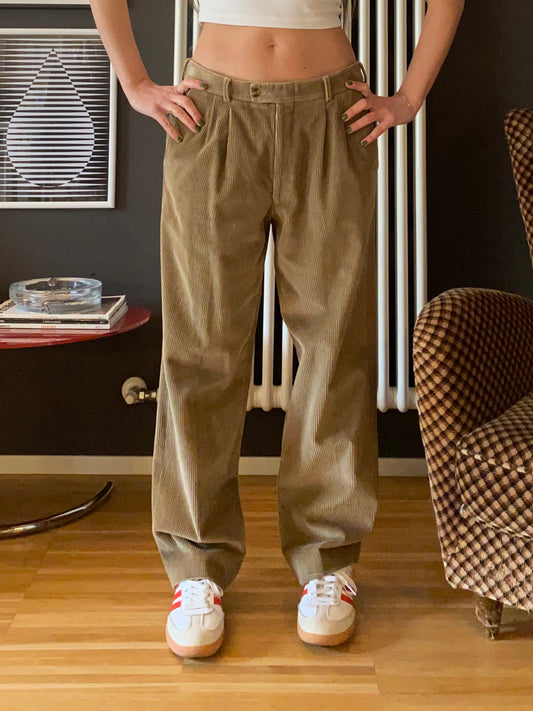 Pantaloni velluto a coste