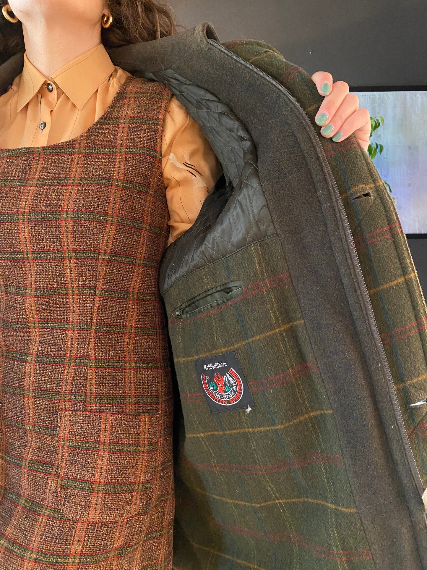 Cappotto loden austriaco vintage