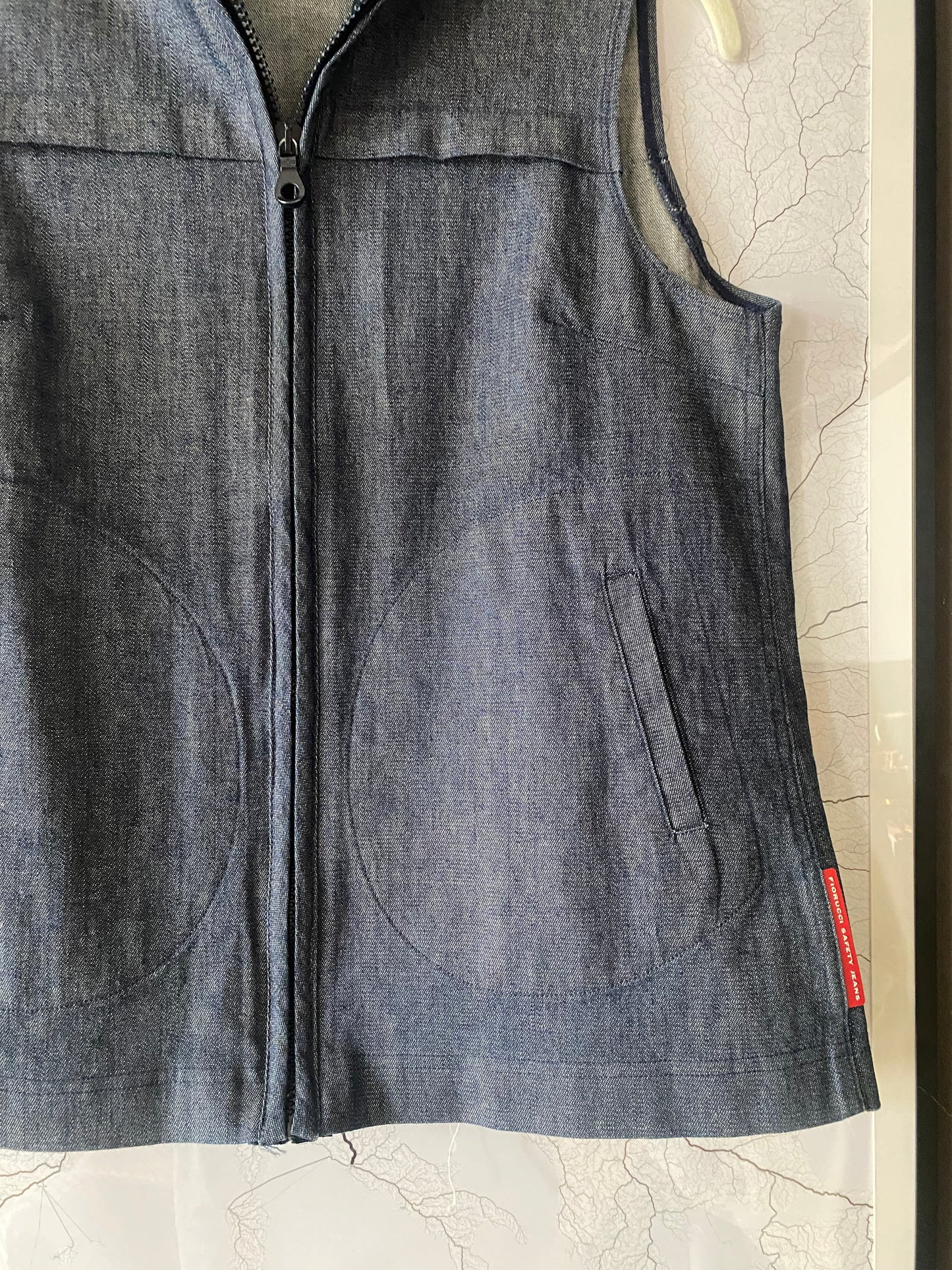 Gilet denim anni 90 Fiorucci