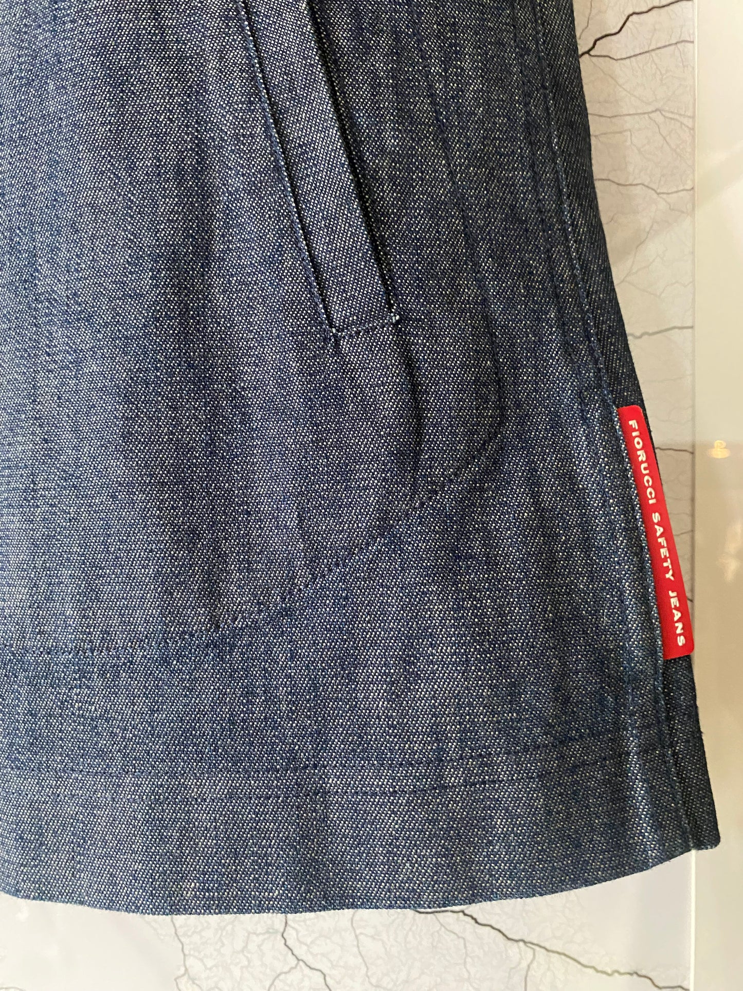 Gilet denim anni 90 Fiorucci