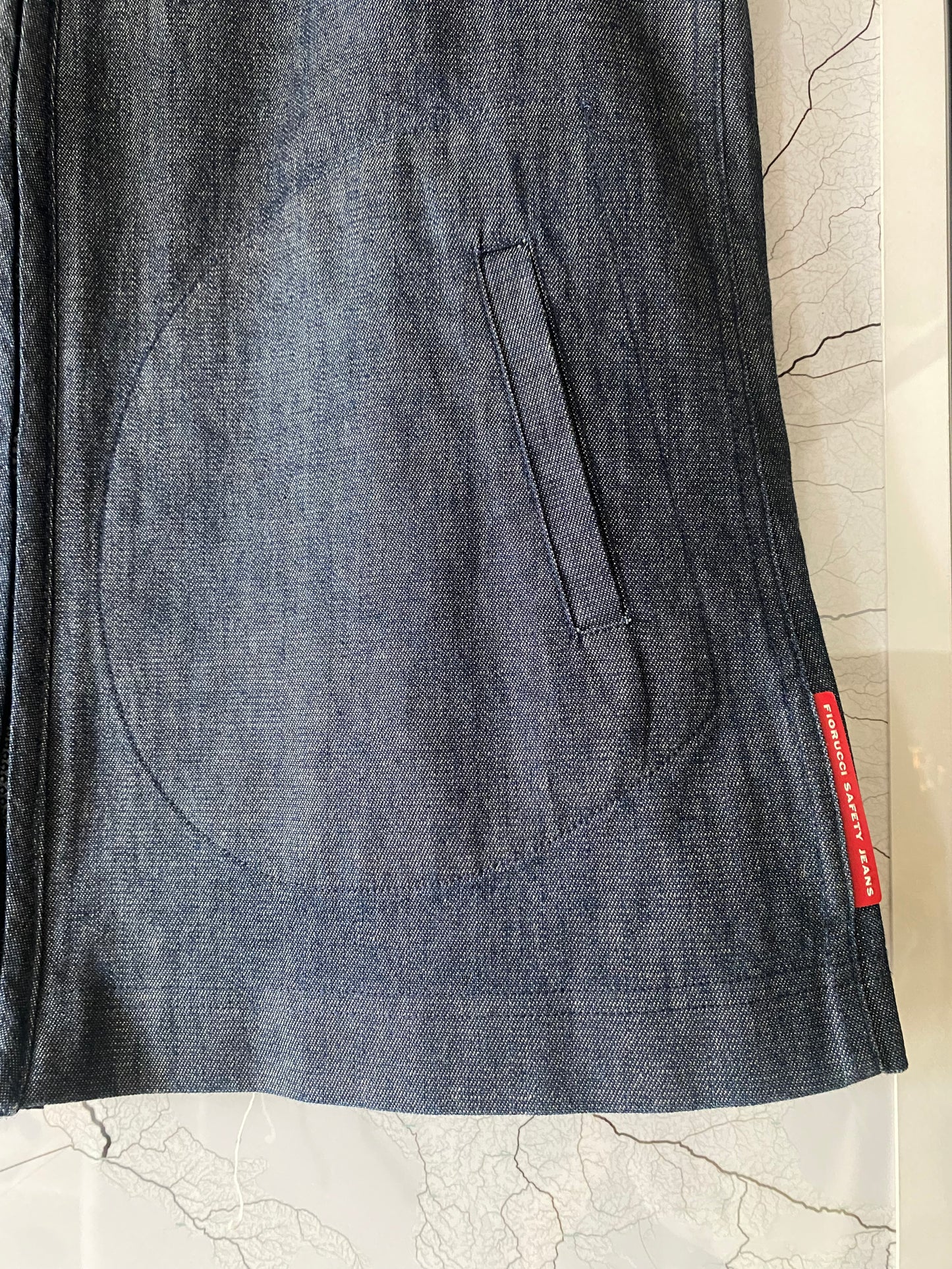 Gilet denim anni 90 Fiorucci