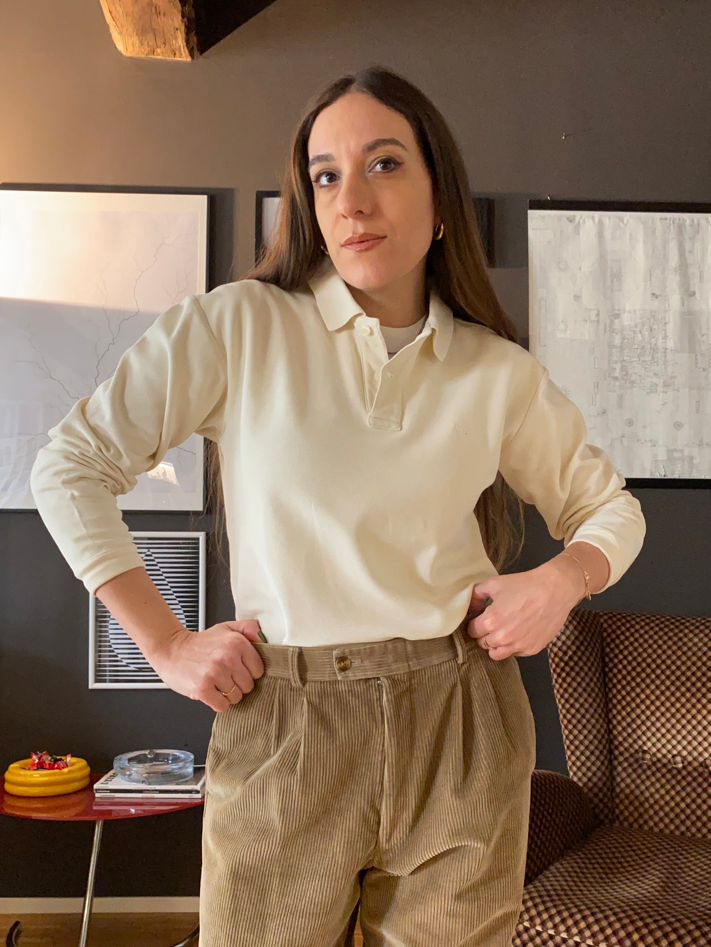 Maglia Polo maniche lunghe Fila