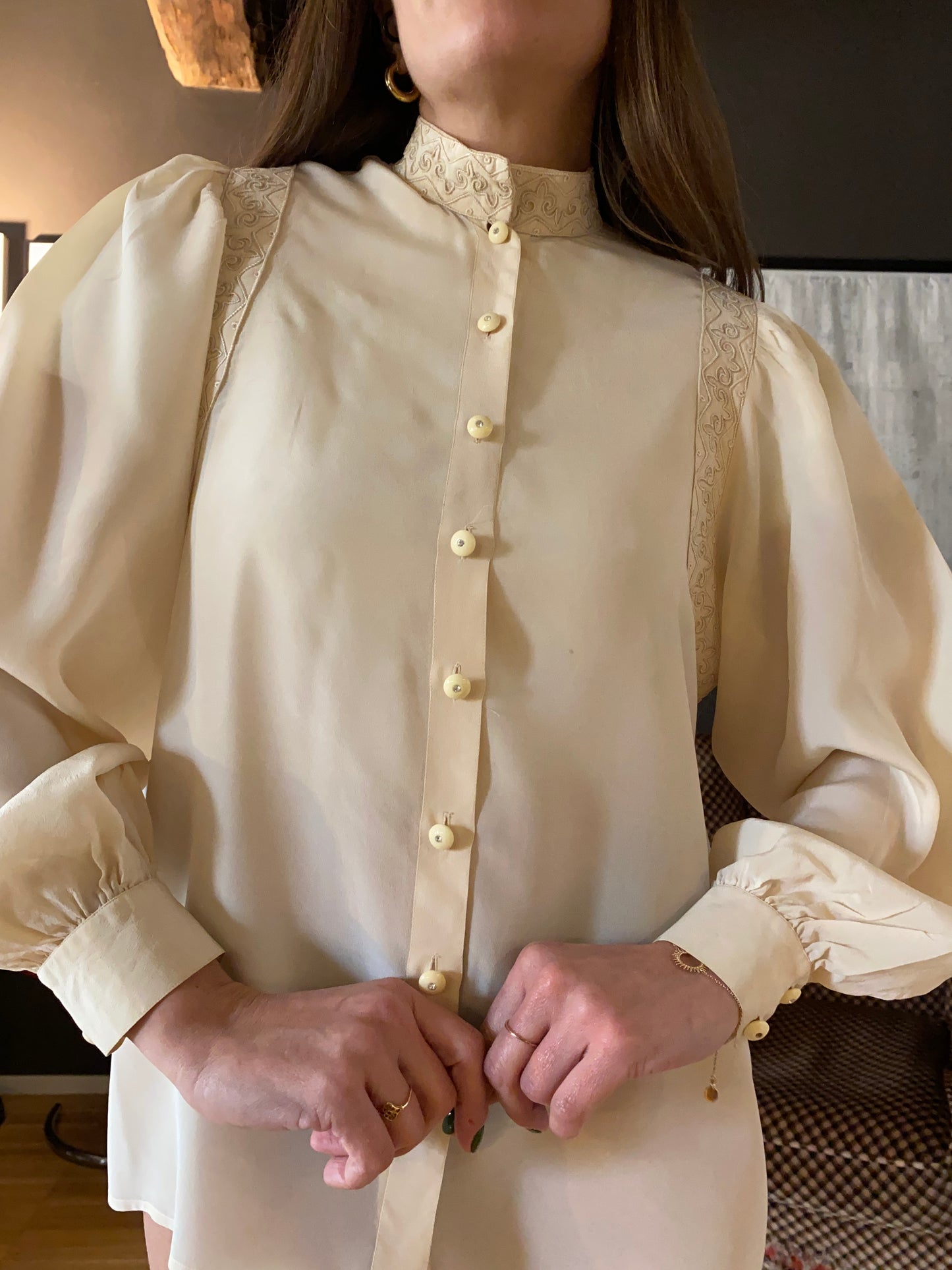 Camicia in seta vintage