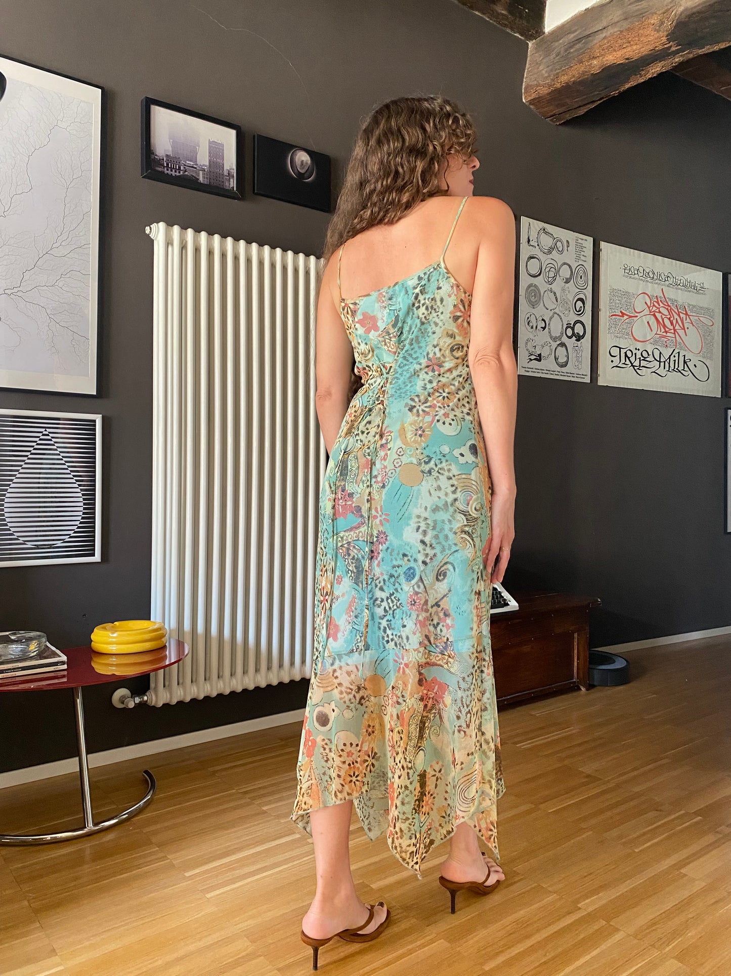Abito in mesh fairy animalier