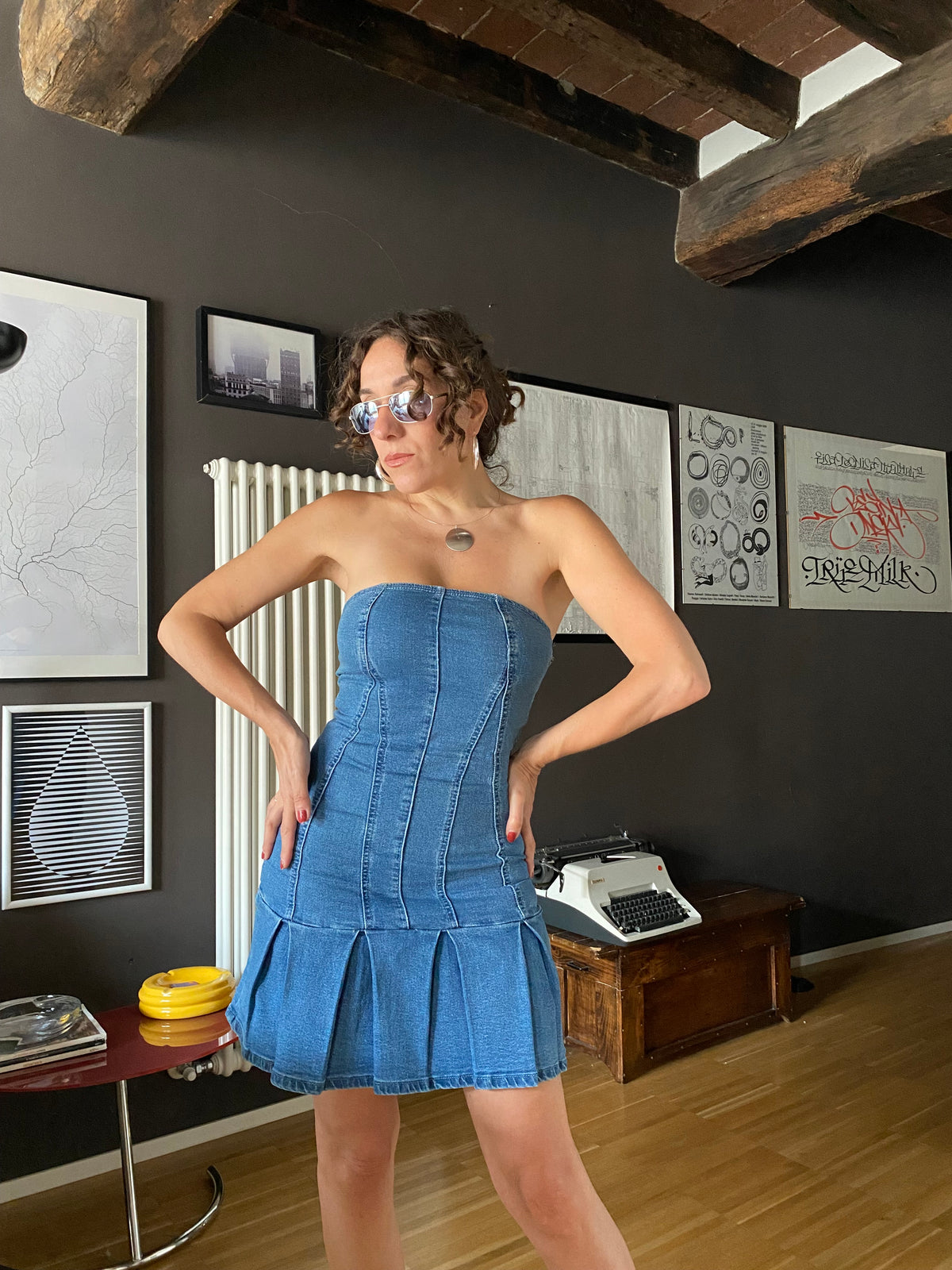 Abito denim anni 2000