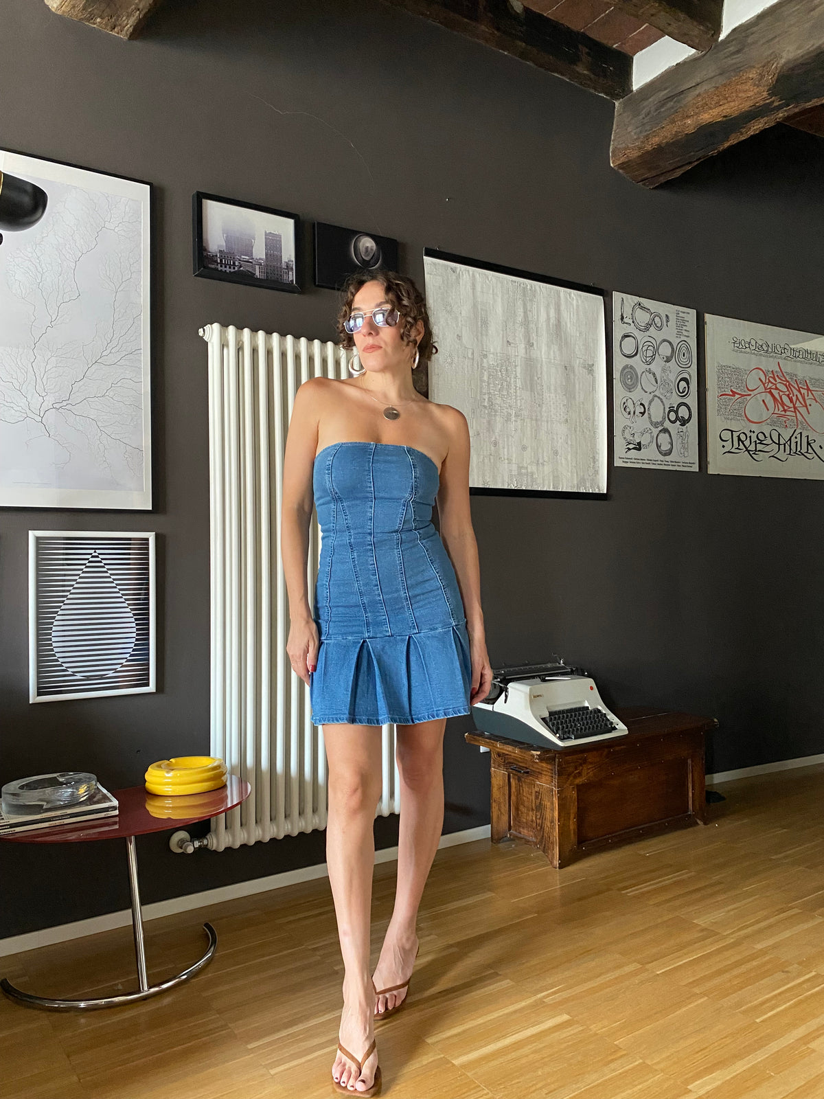 Abito denim anni 2000