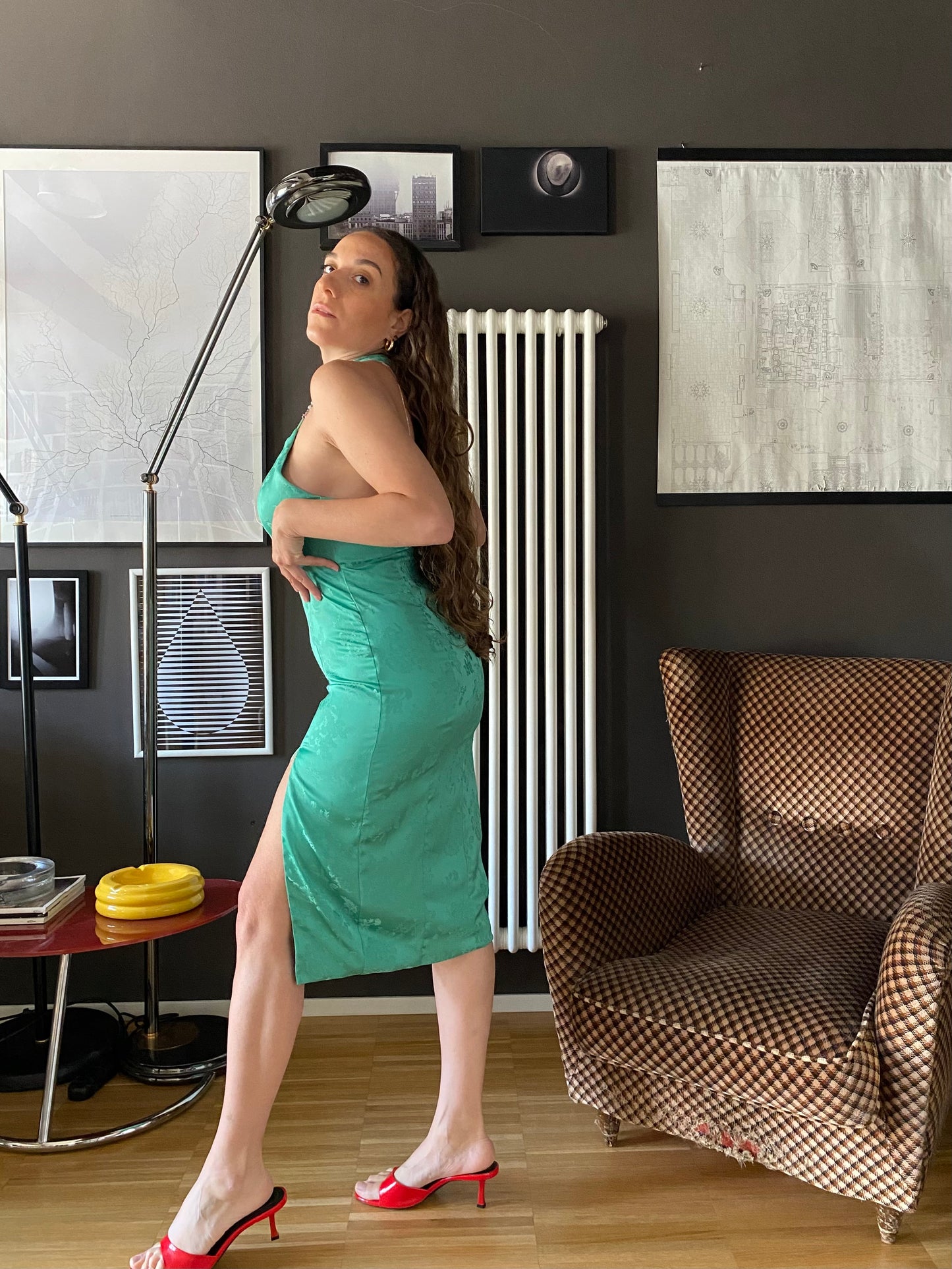 Abito midi orientale