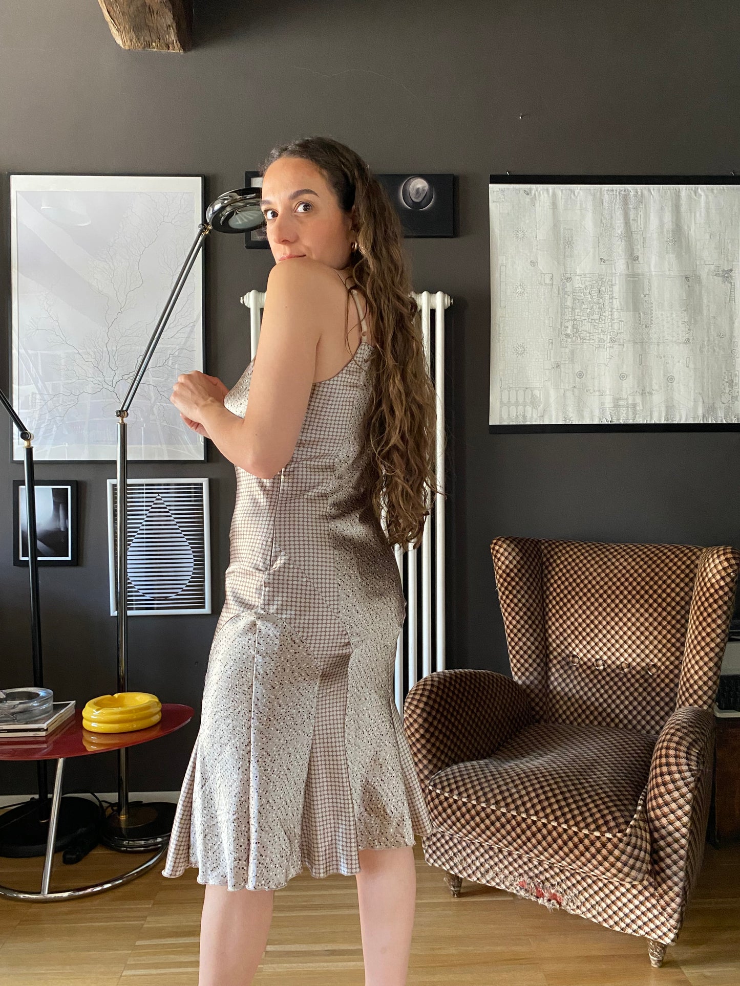 Abito argento Coconuda