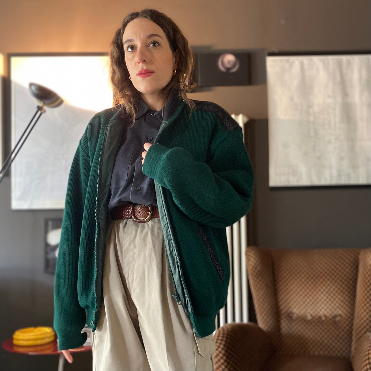 Giacca bomber imbottita