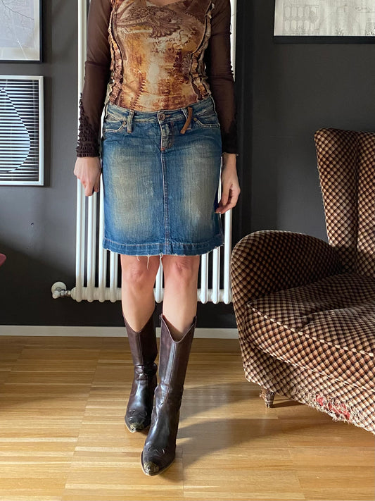 Gonna low waist denim Met Laundry Project 09-205