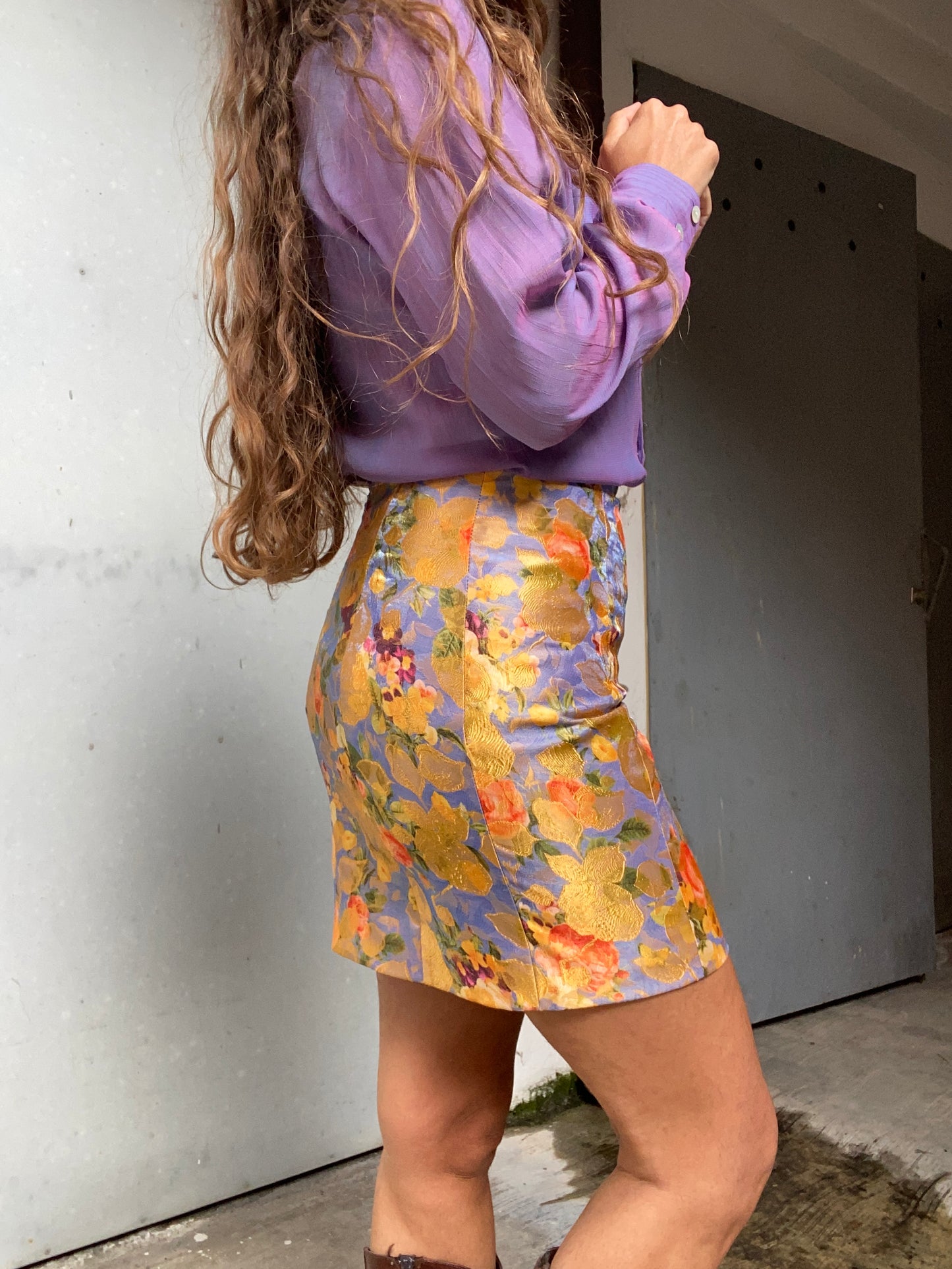 Mini gonna vita alta