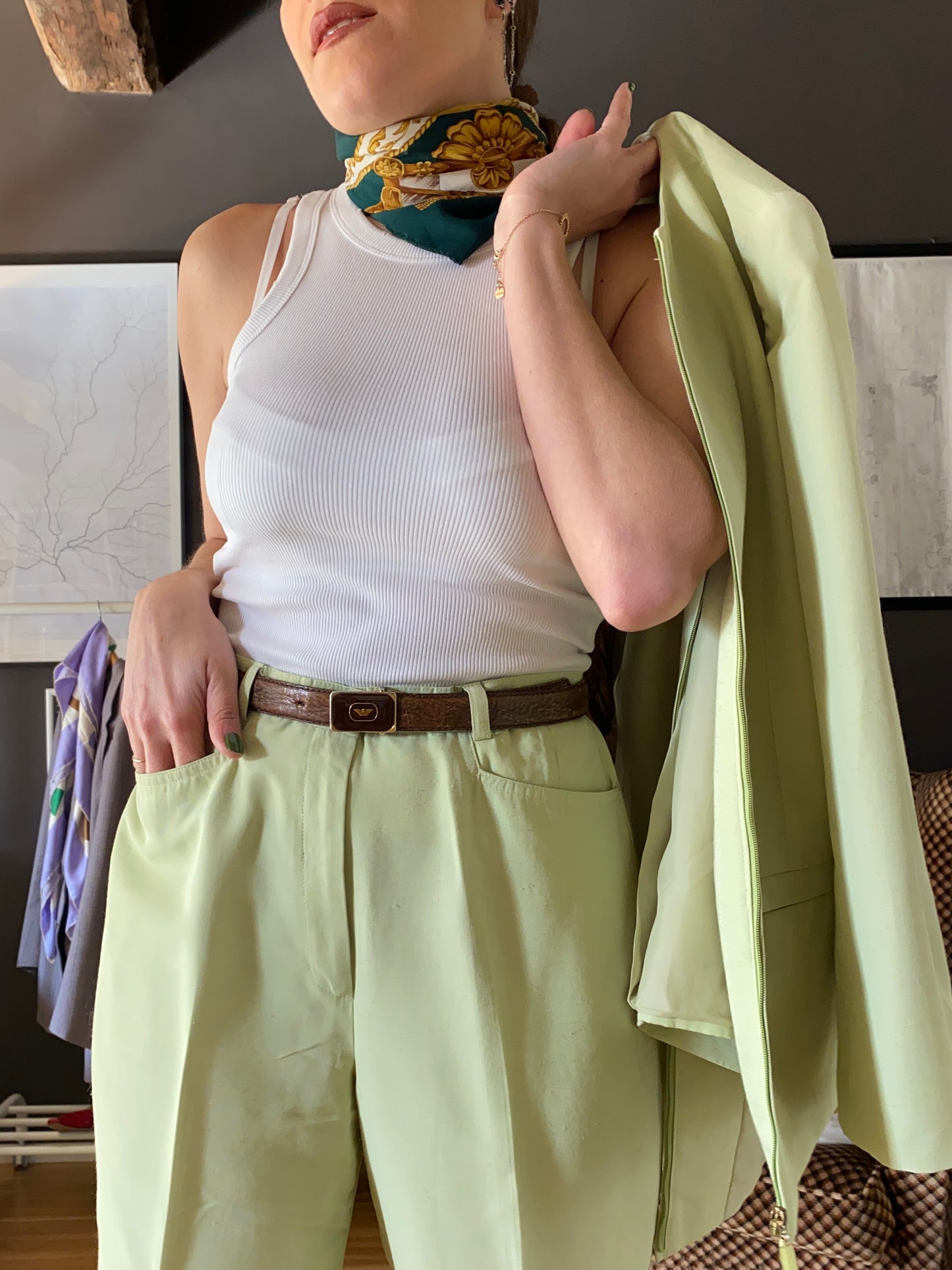 Completo verdino anni 2000