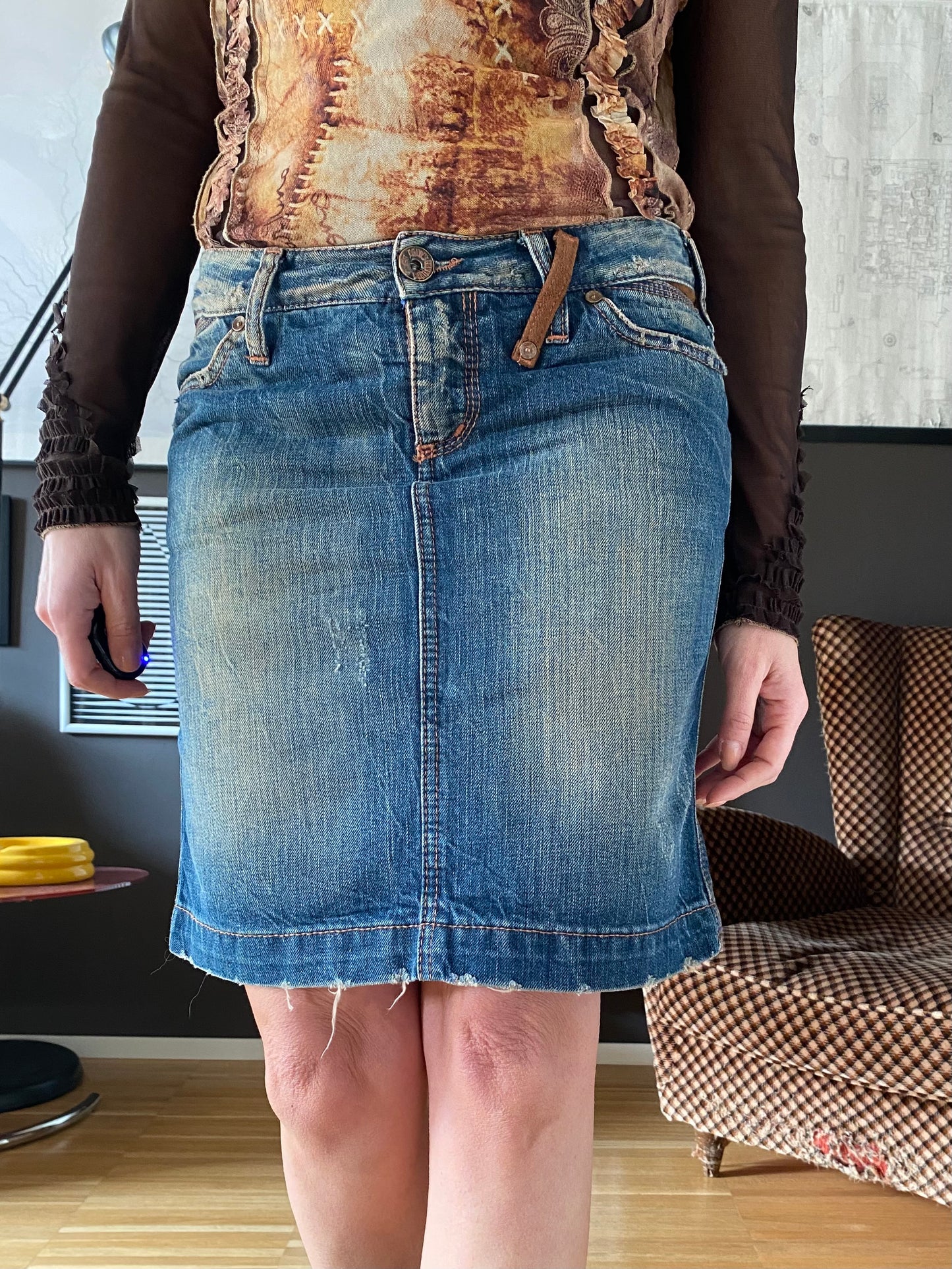 Gonna low waist denim Met Laundry Project 09-205