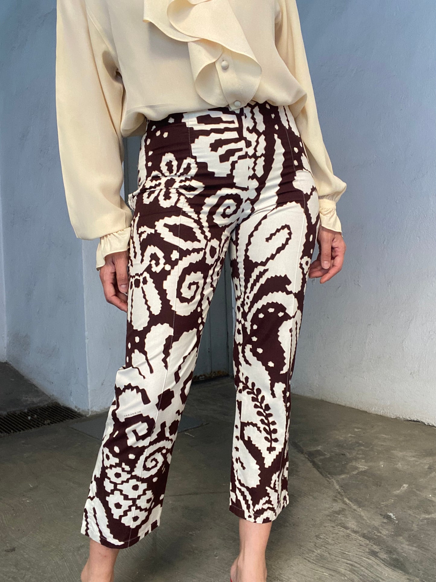 Pantaloni capri Burberry