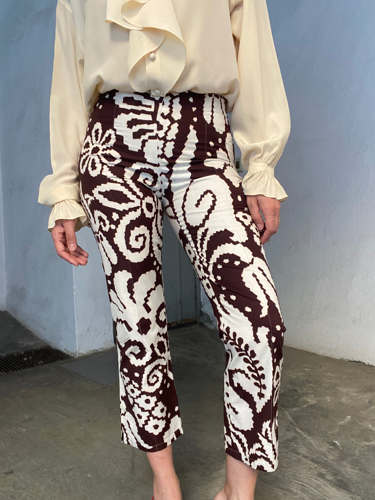 Pantaloni capri Burberry