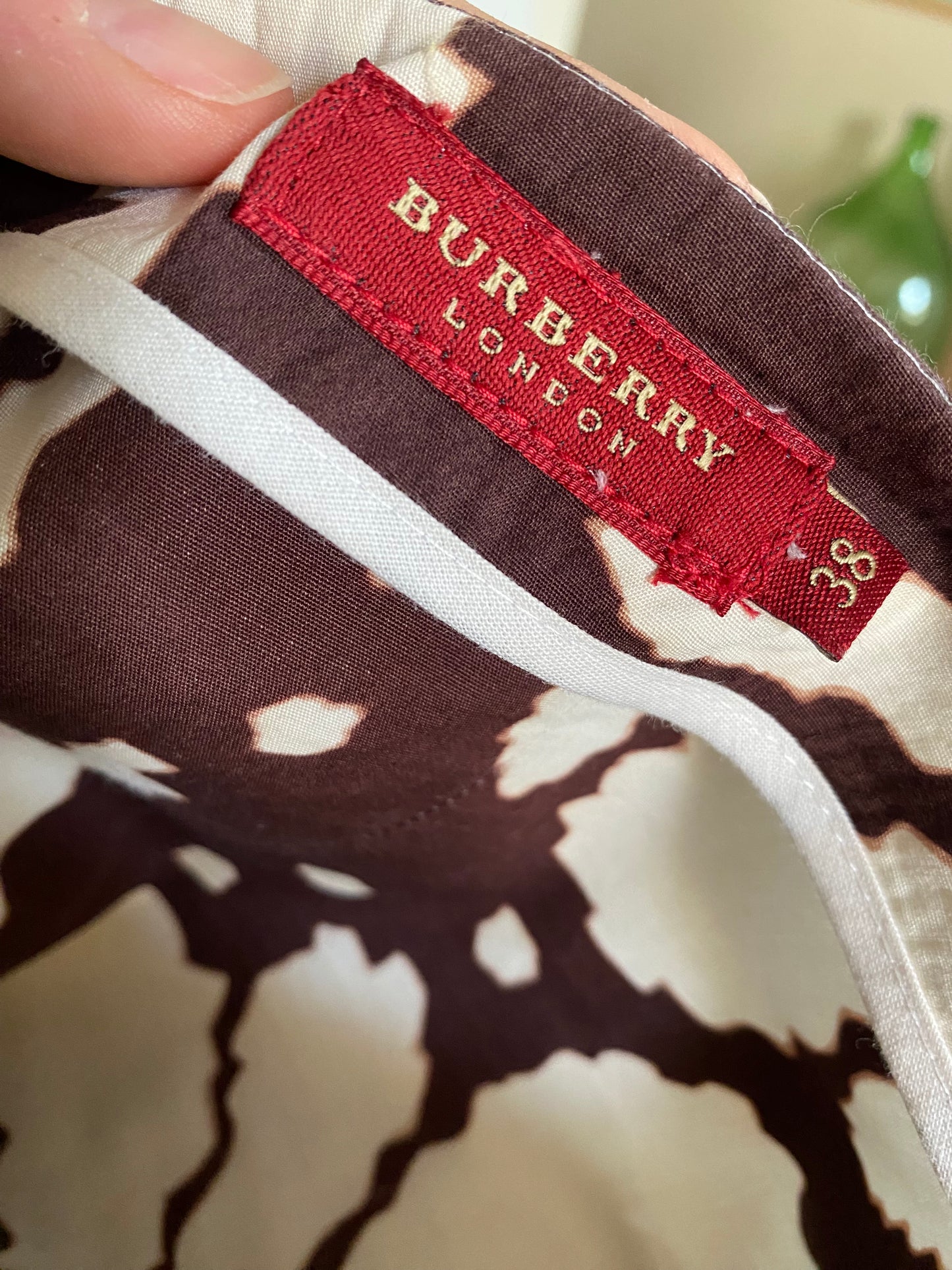 Pantaloni capri Burberry