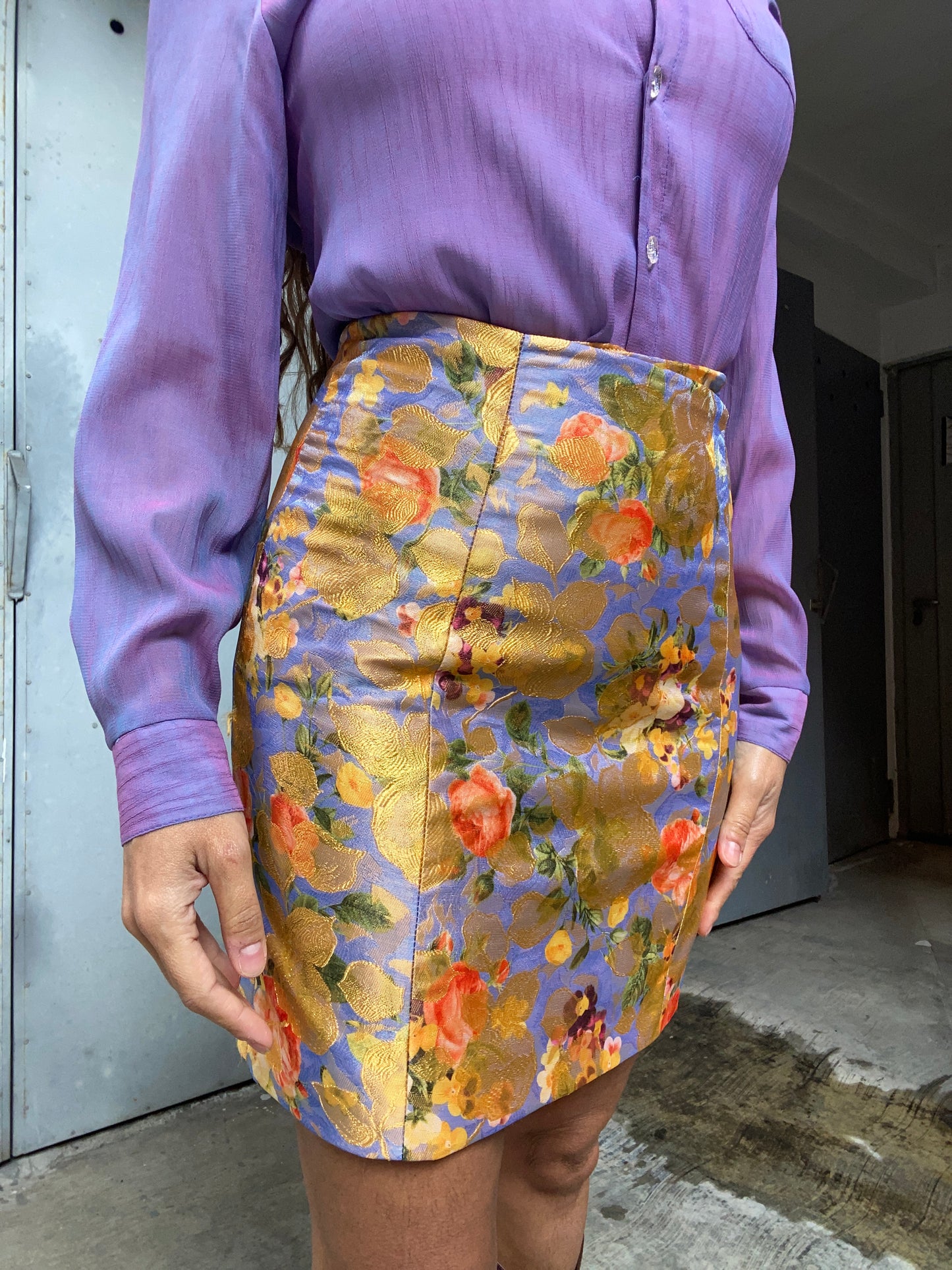 Mini gonna vita alta