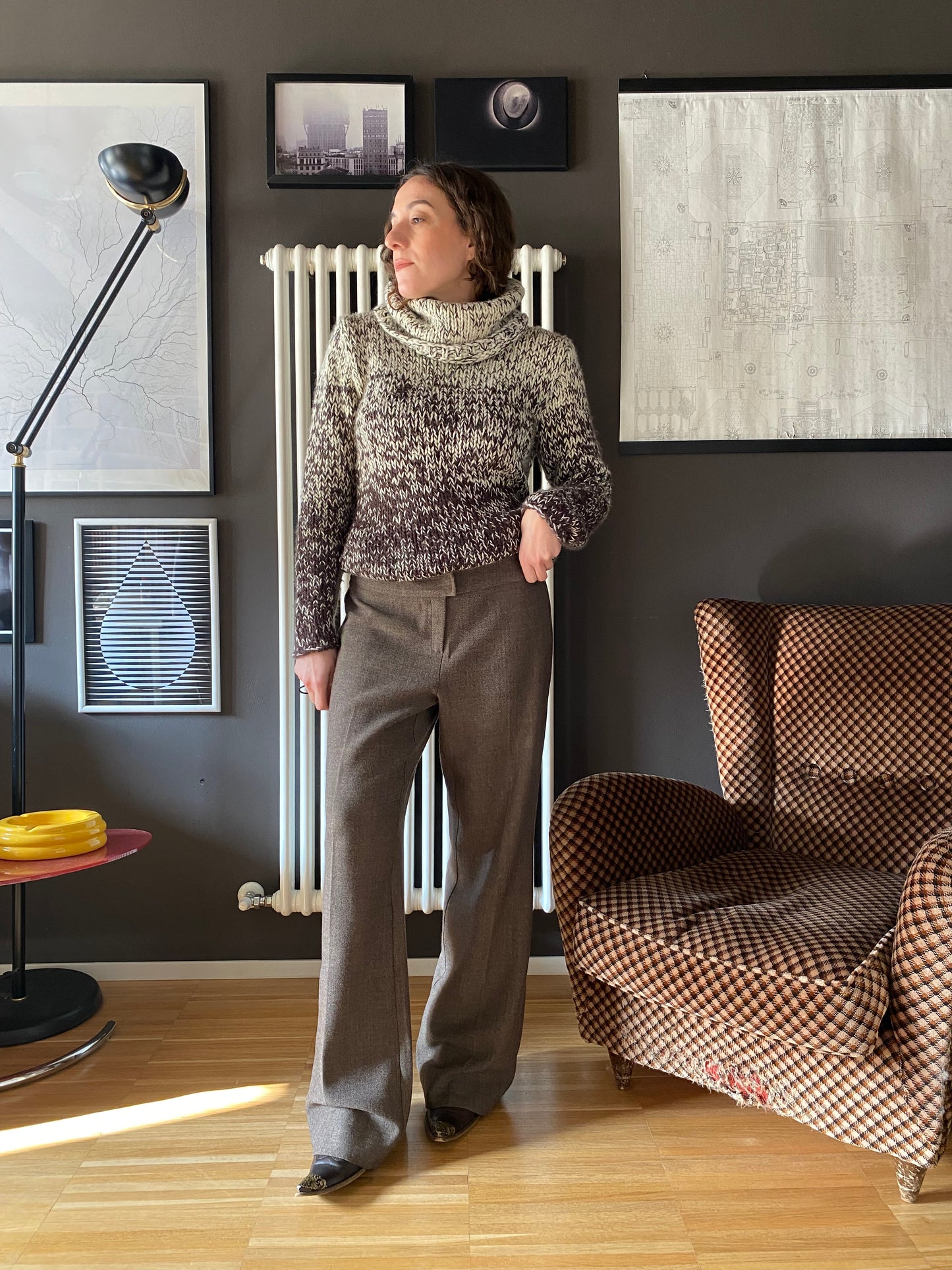 Pantaloni gamba ampia IBlues
