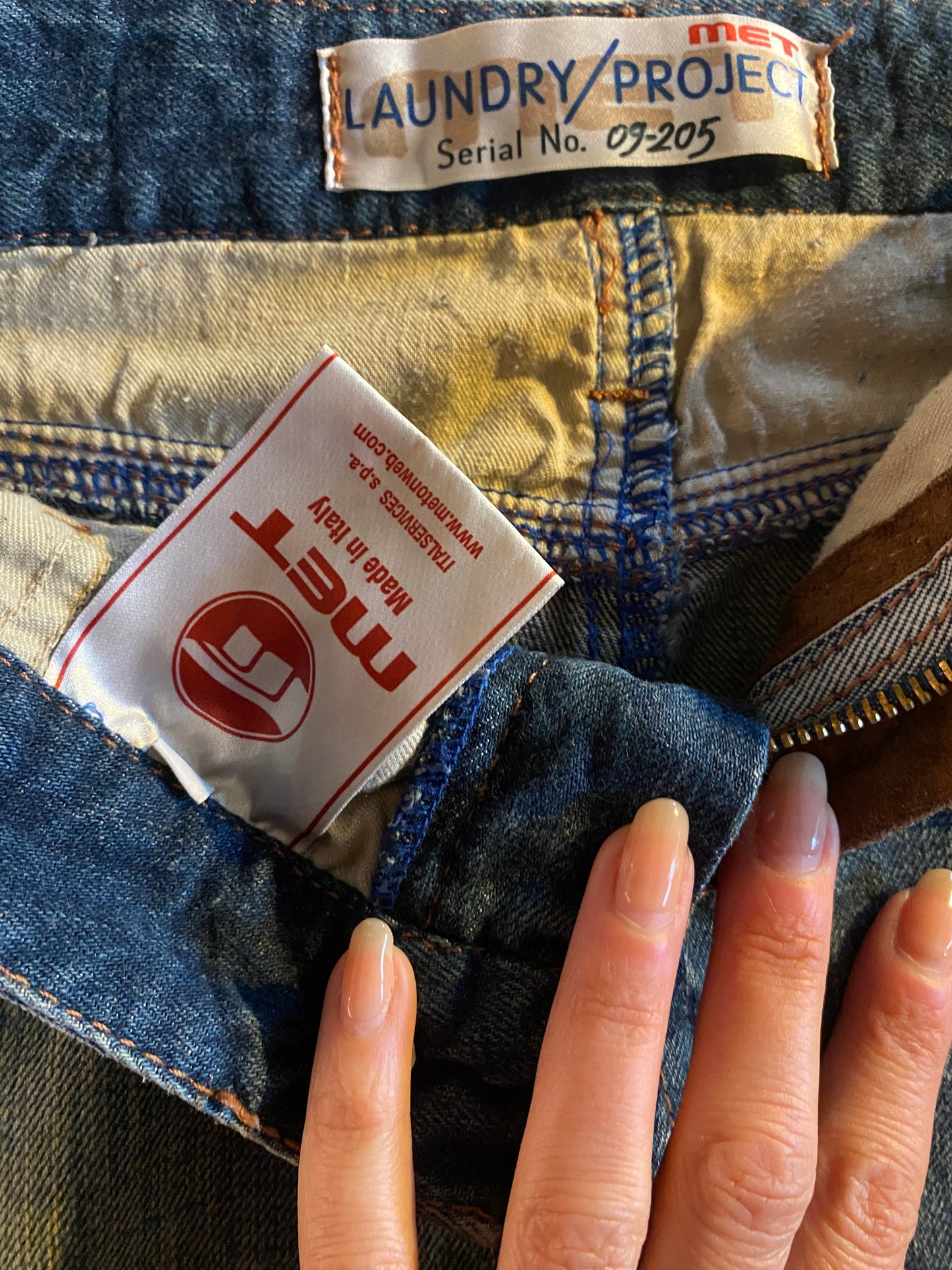 Gonna low waist denim Met Laundry Project 09-205