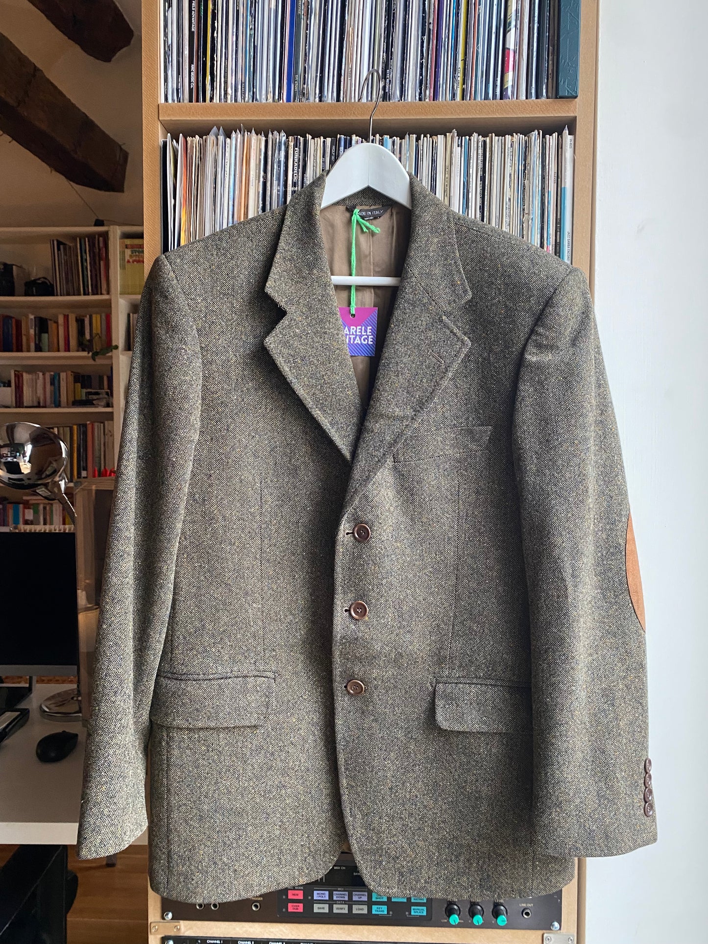 Blazer vintage con toppe