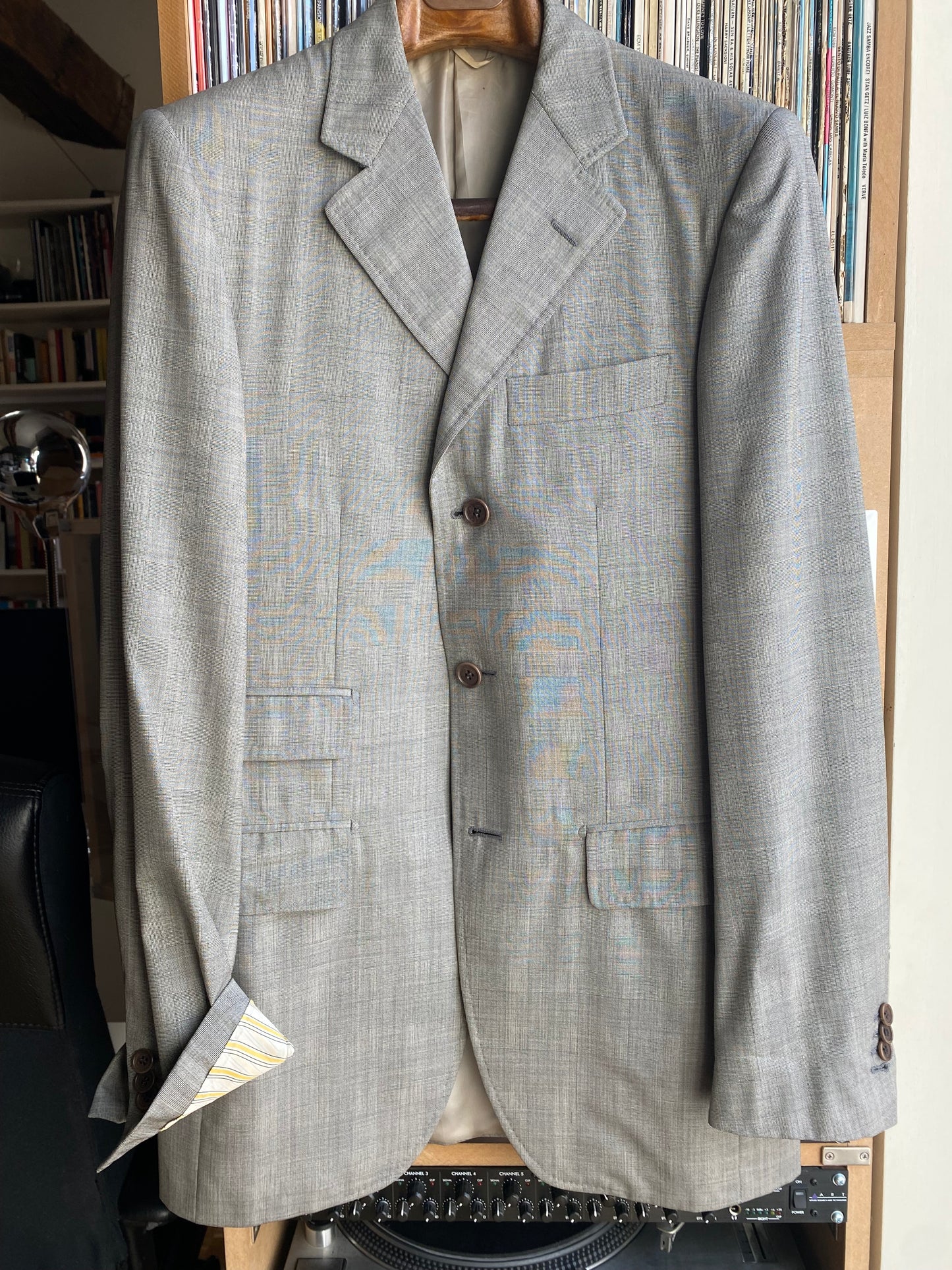 Completo maschile fresco lana e seta Loro Piana