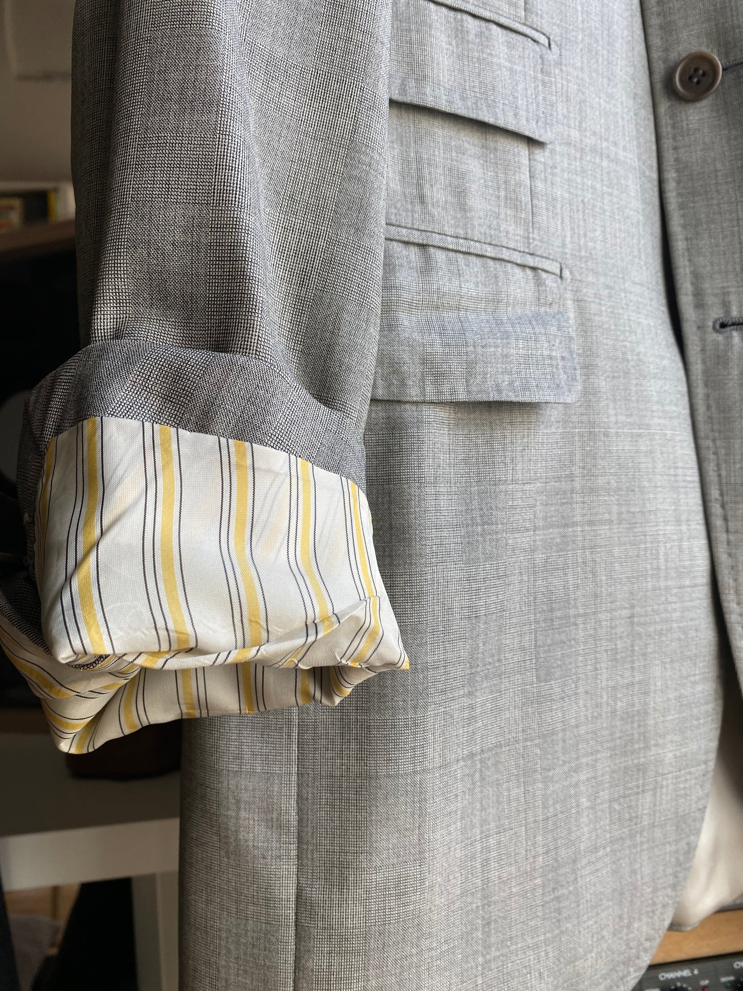 Completo maschile fresco lana e seta Loro Piana