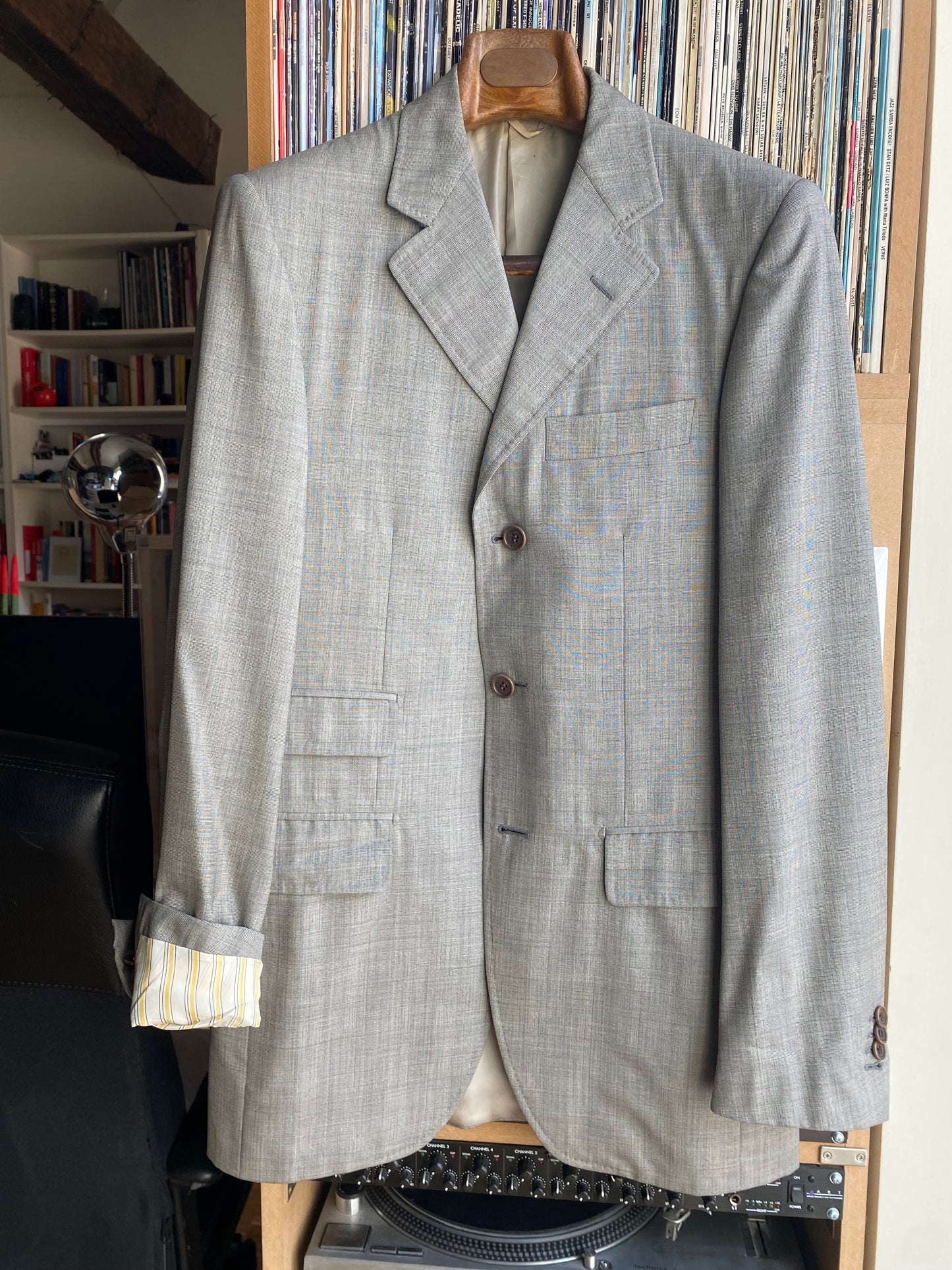 Completo maschile fresco lana e seta Loro Piana