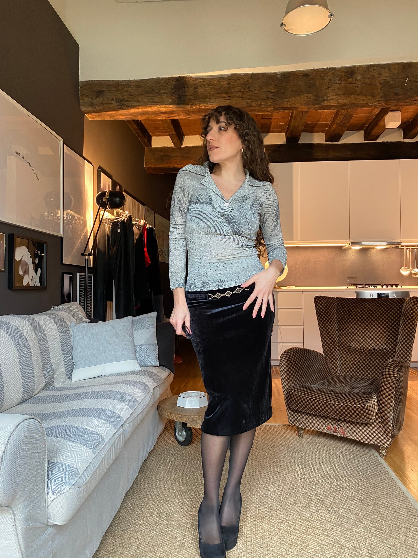 Polo argento anni 70