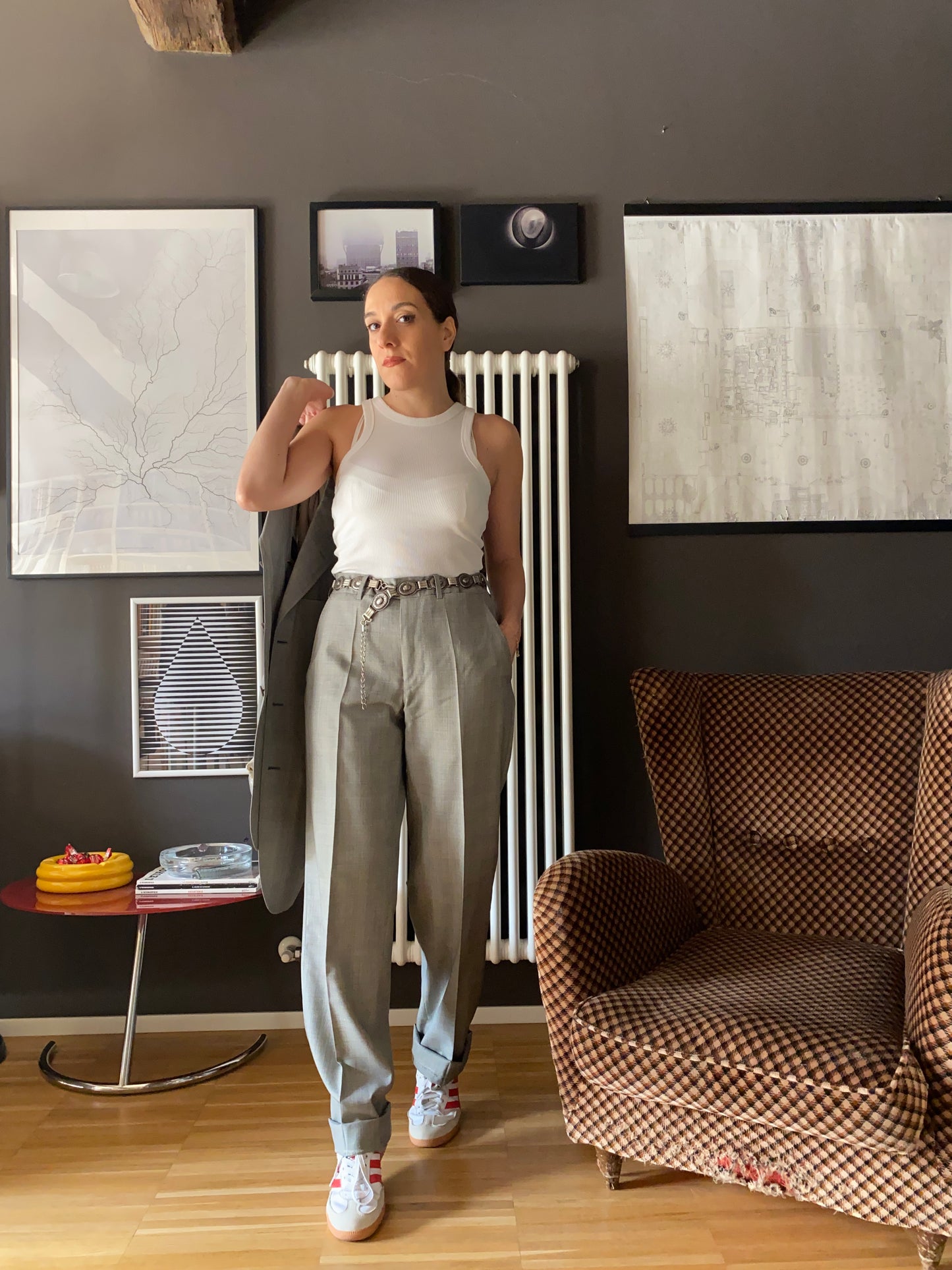 Completo maschile fresco lana e seta Loro Piana