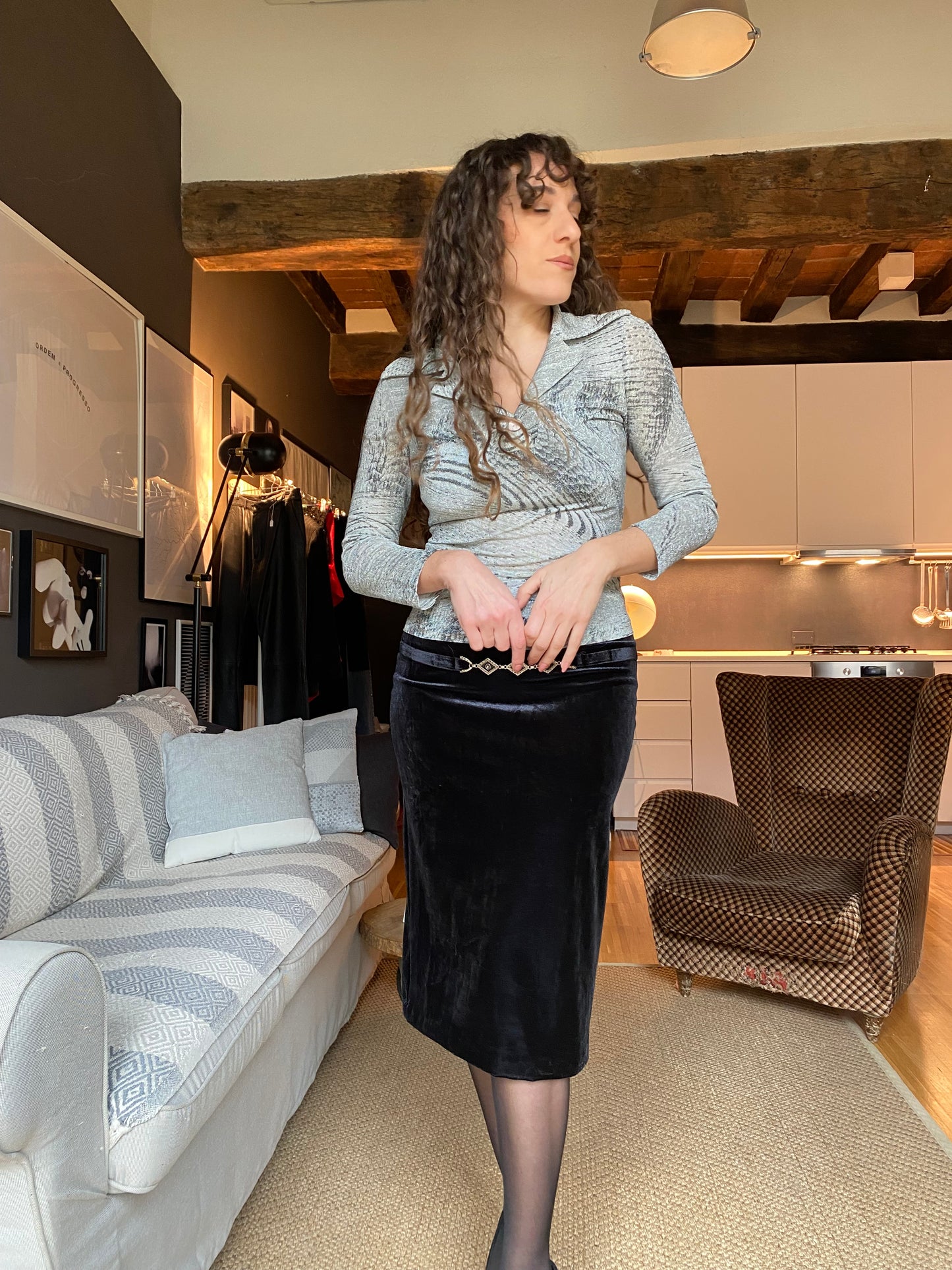 Polo argento anni 70