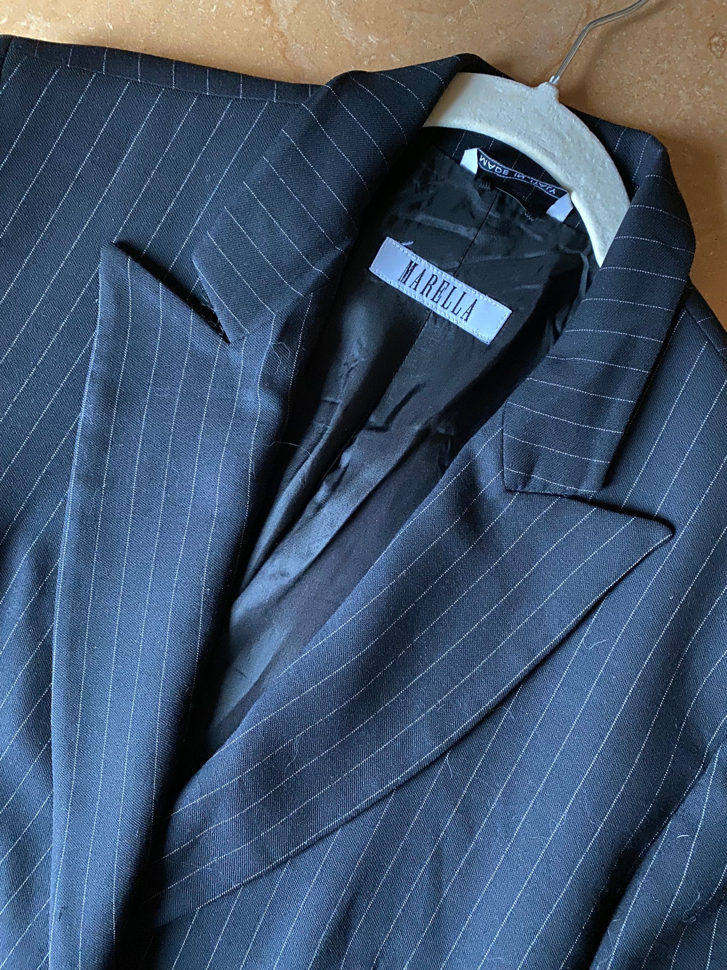 Blazer gessato Marella