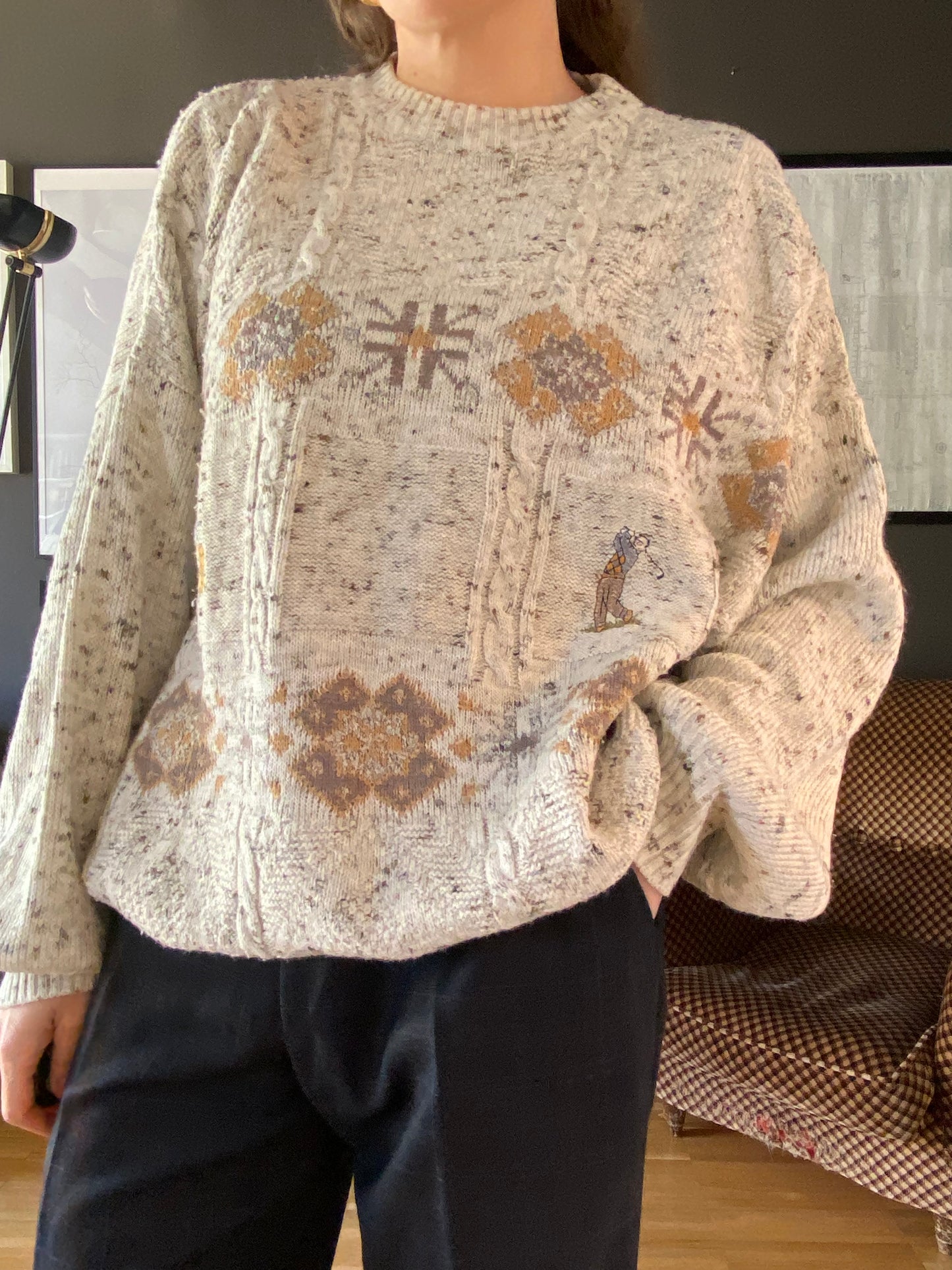 Maglione vintage uomo