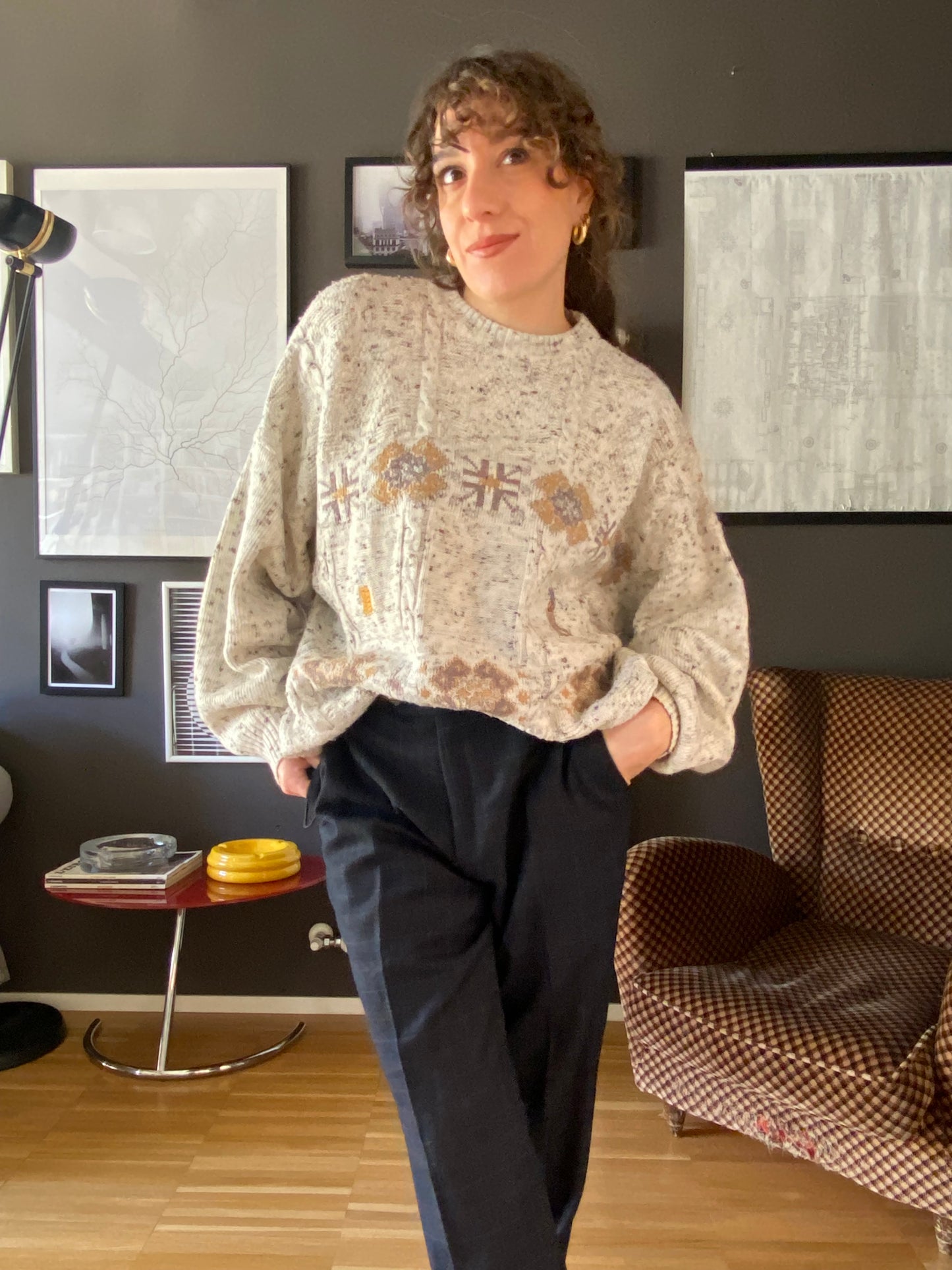 Maglione vintage uomo