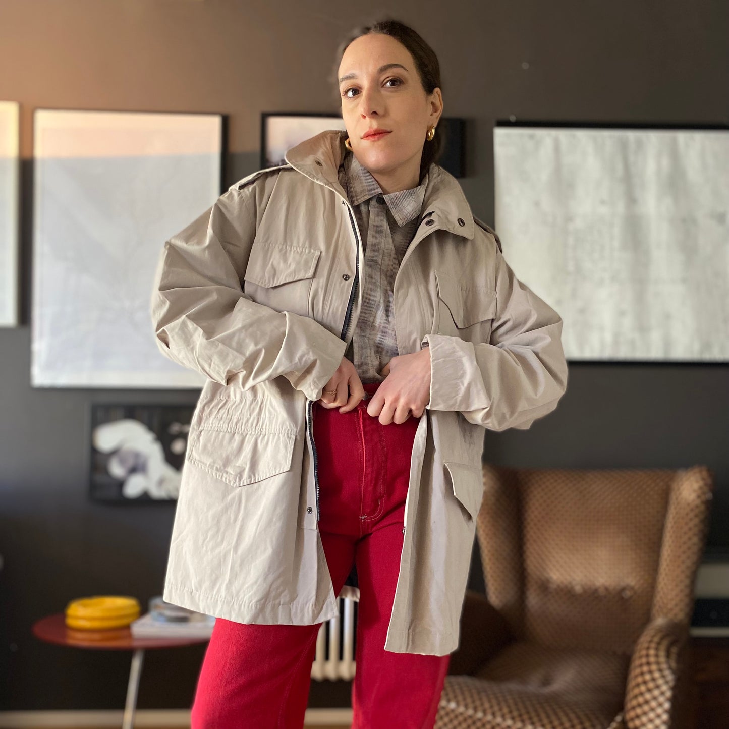 Giacca sahariana vintage Australian