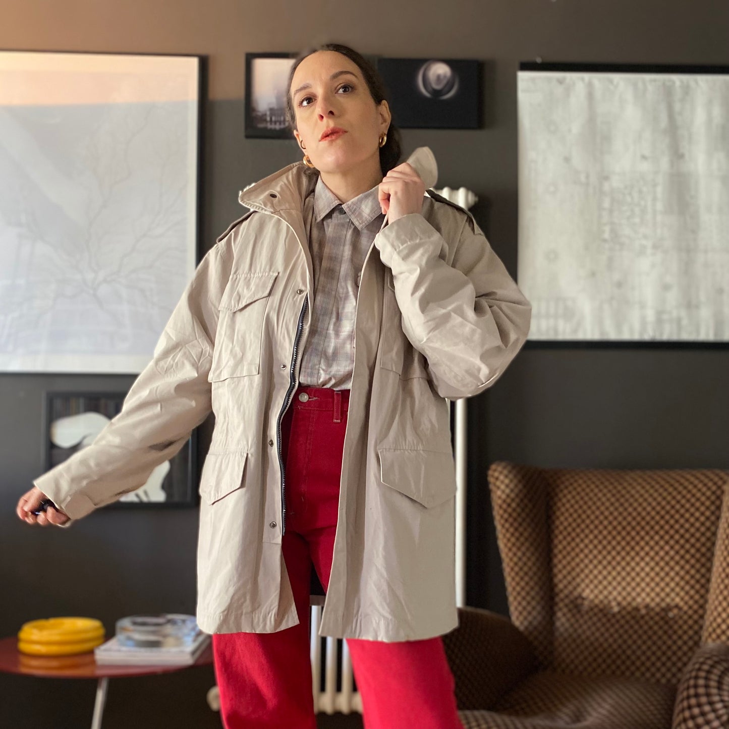 Giacca sahariana vintage Australian