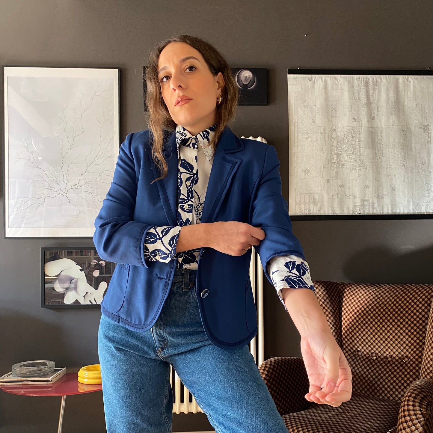 Blazer anni 60 slim fit vintage