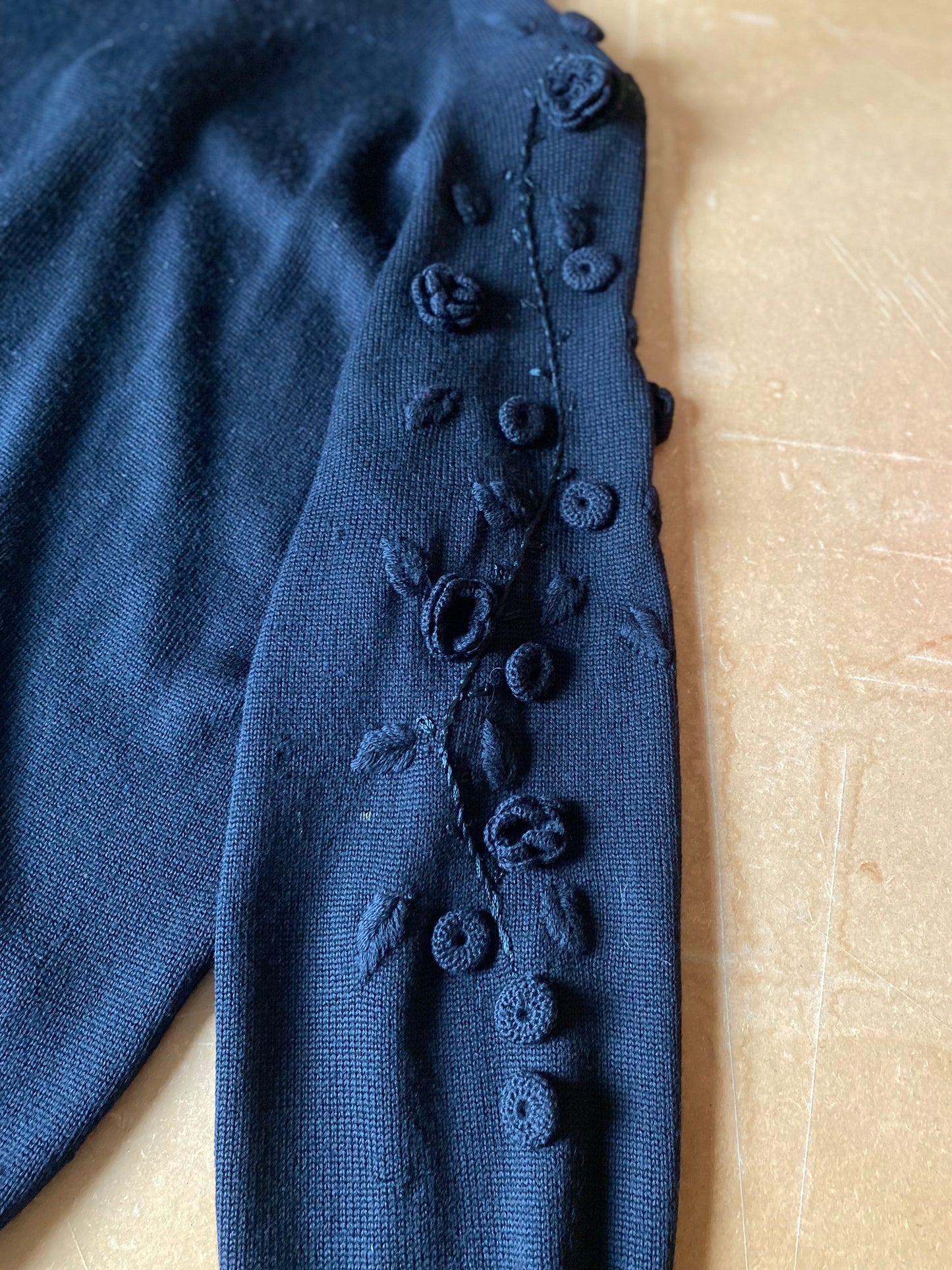 Cardigan nero vintage