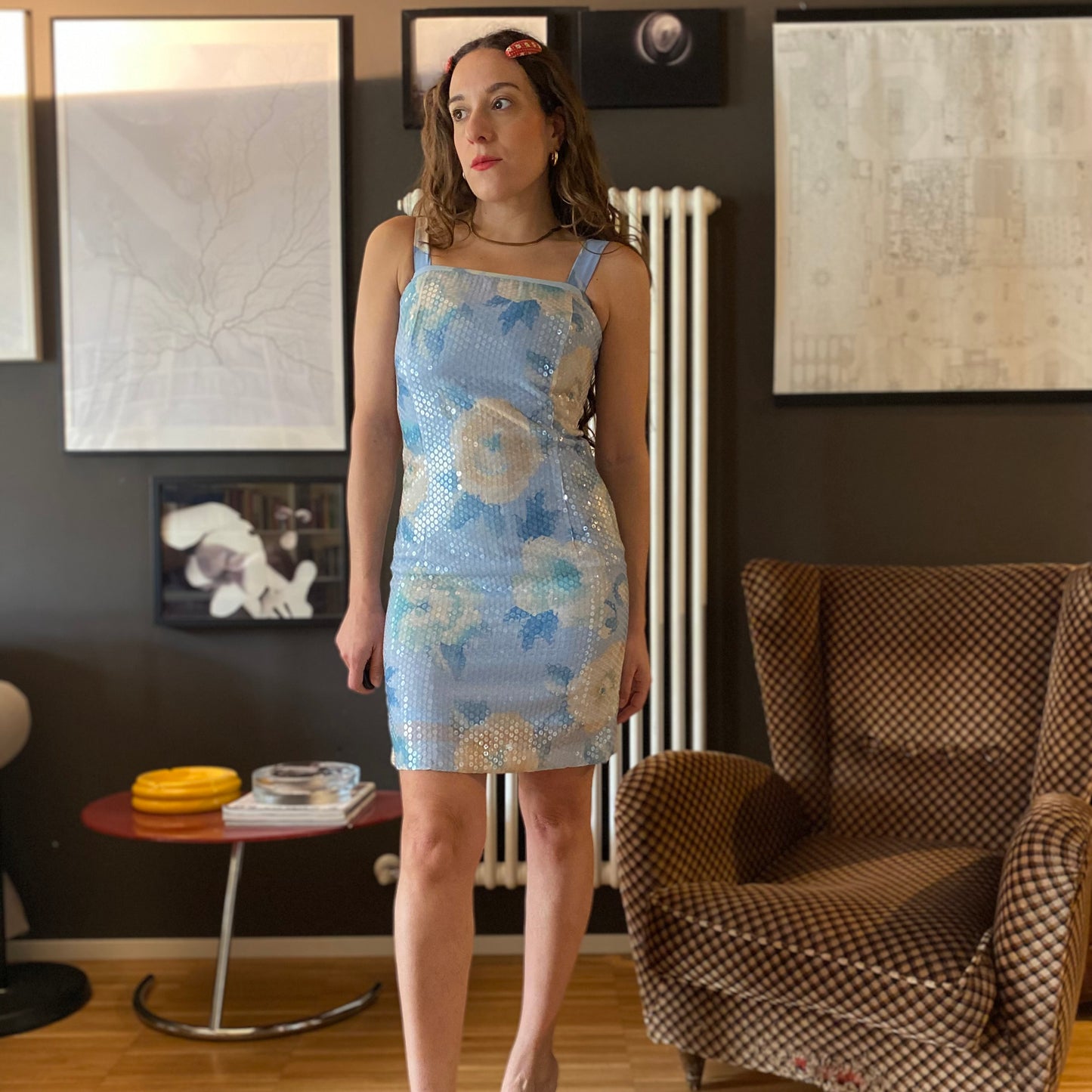 Abito paillettes anni 2000